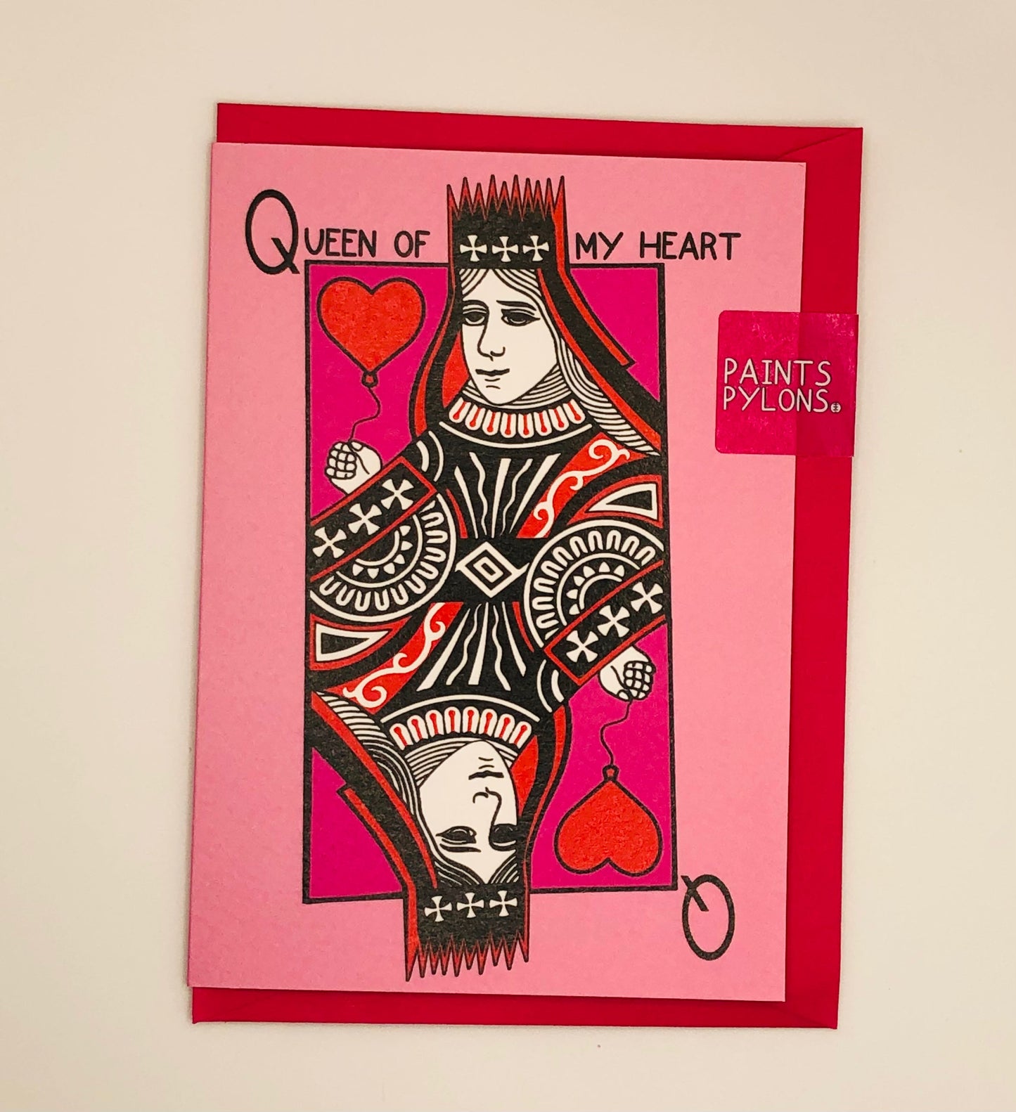 Queen Of My Heart Card