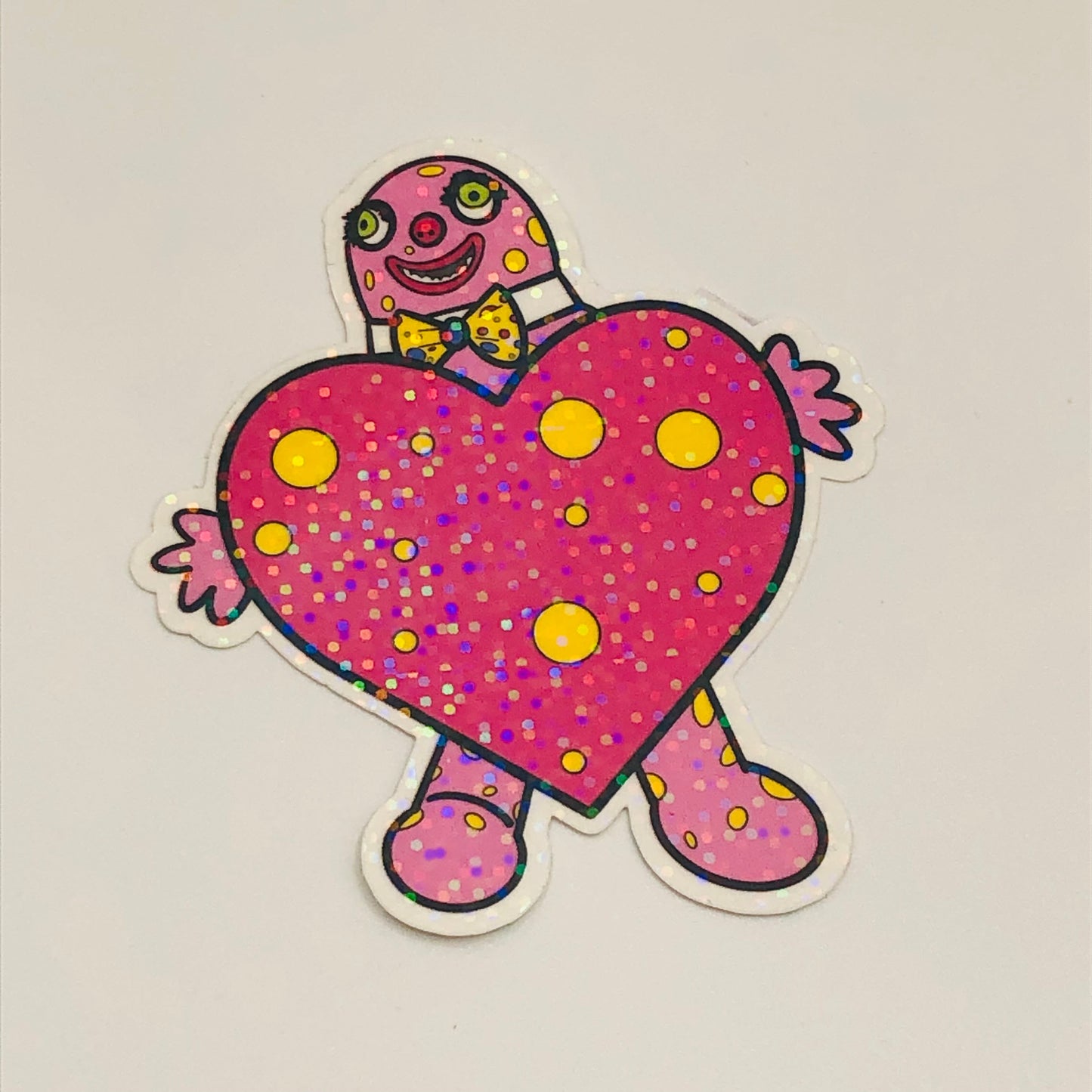 Blobby Heart Sticker