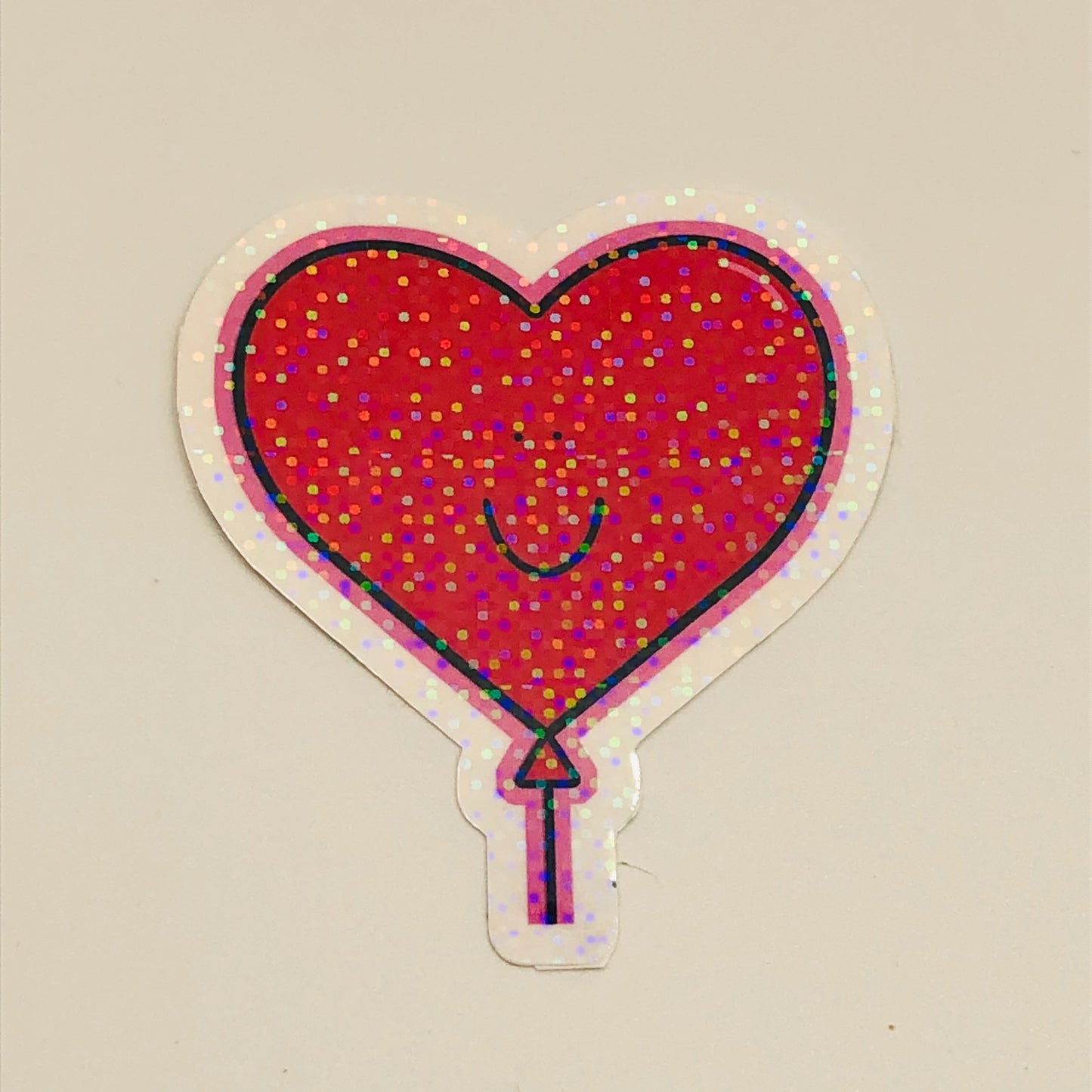 Heart Balloon Sticker
