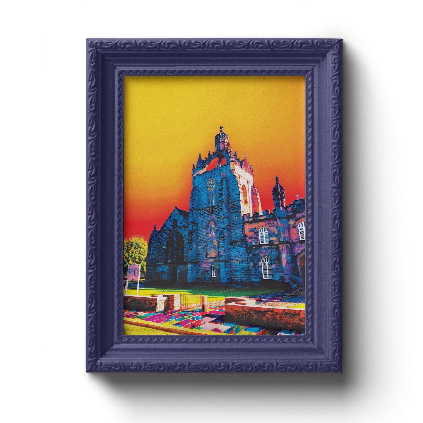 Kings College Print