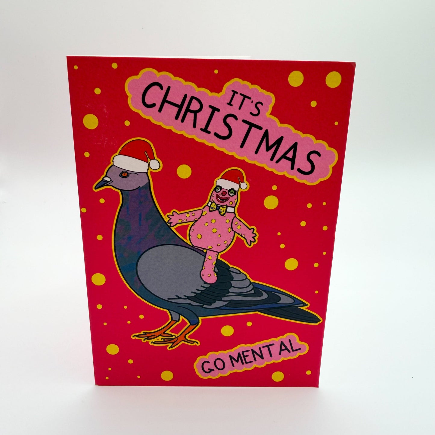 Blobby & Pigeon Christmas Card