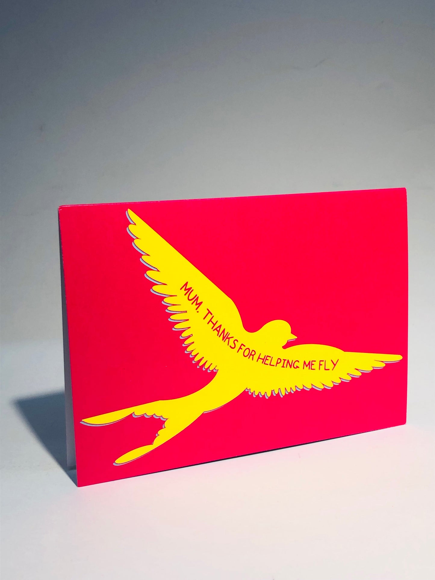 Helping Me Fly Mother's Day Card