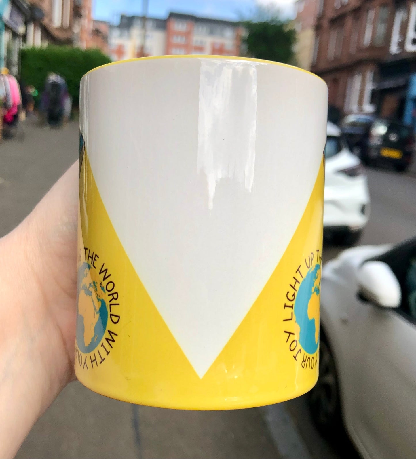 Light Up the World Mug