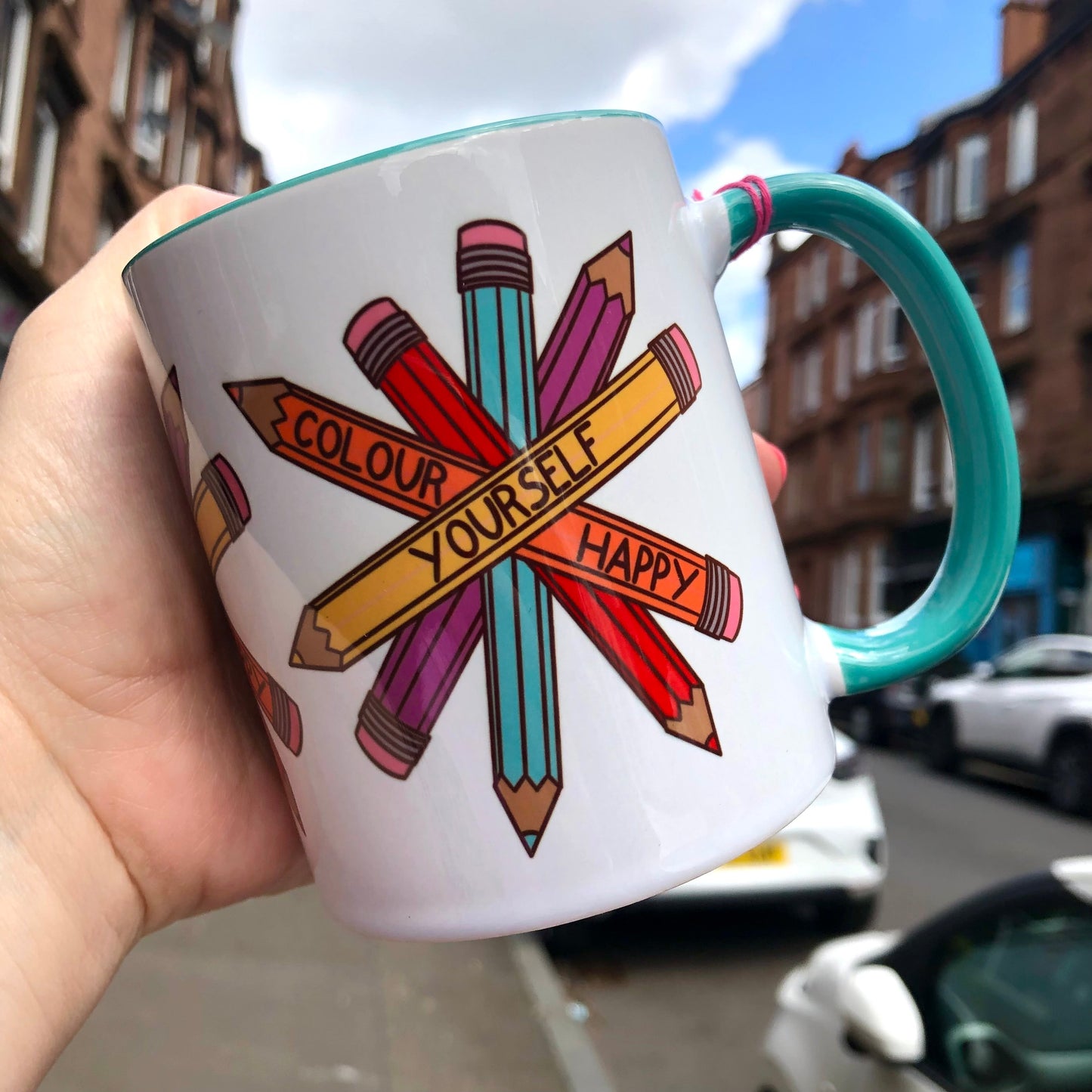 Colour Yourself Happy Mug