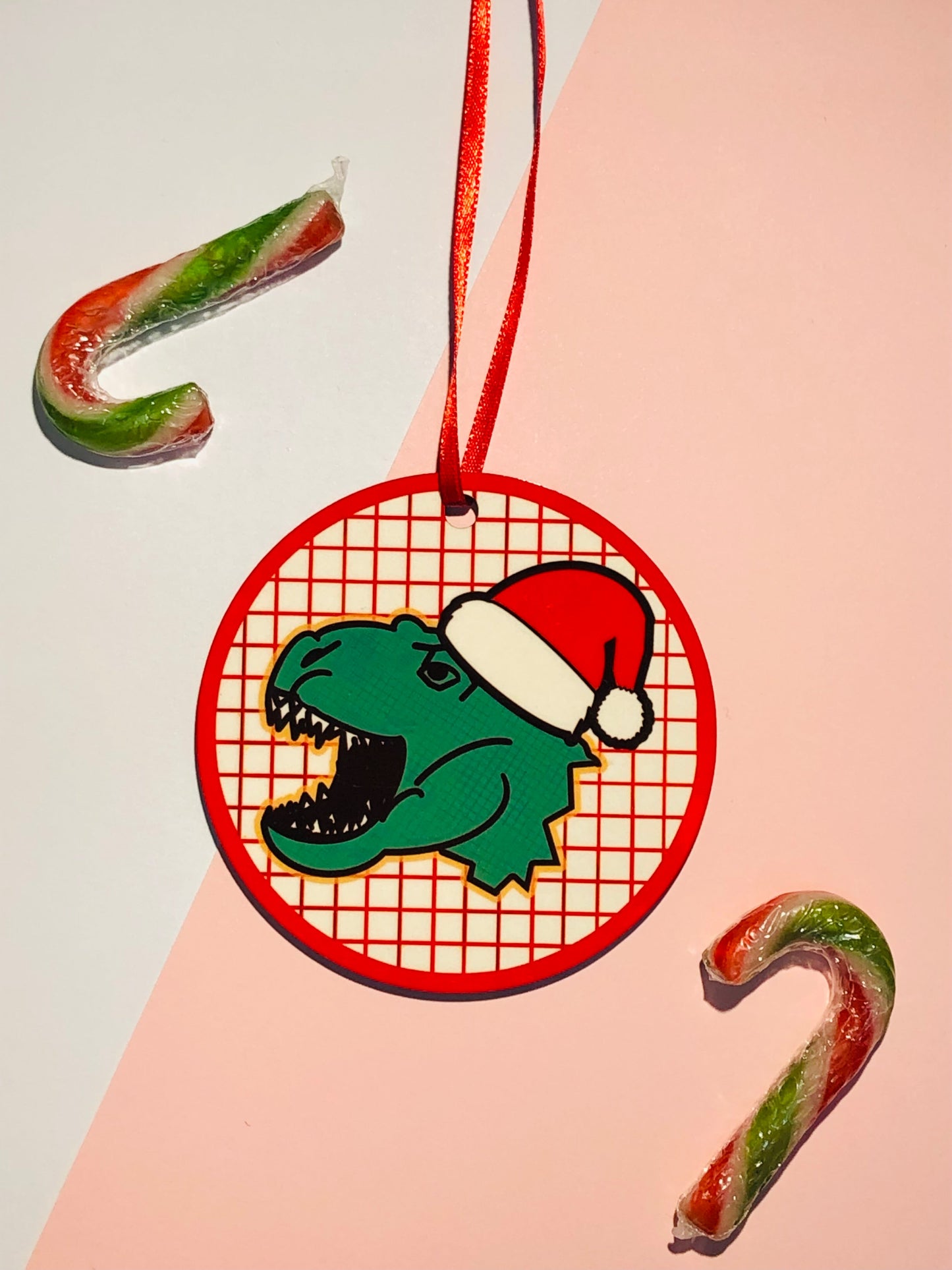 T Rex Christmas Decoration