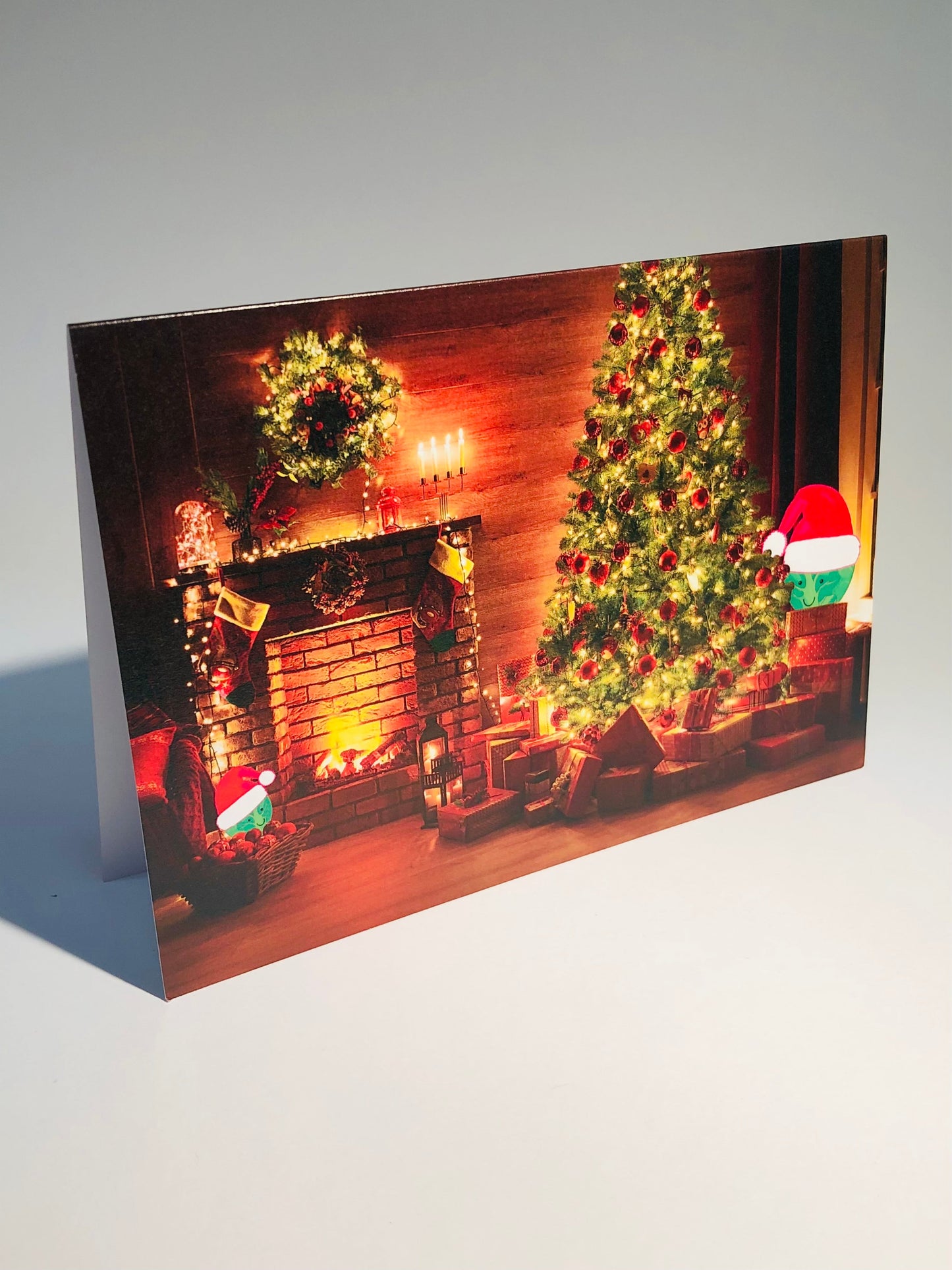 Sprout Hide and Seek Christmas Card