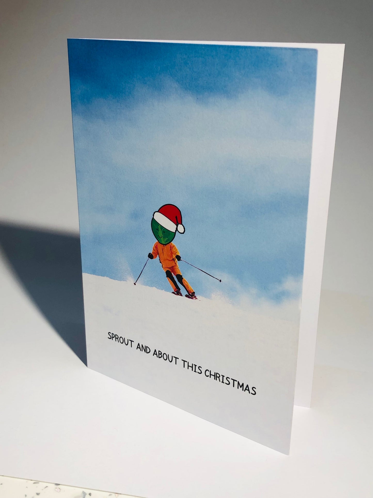 Sprout and About Christmas Card
