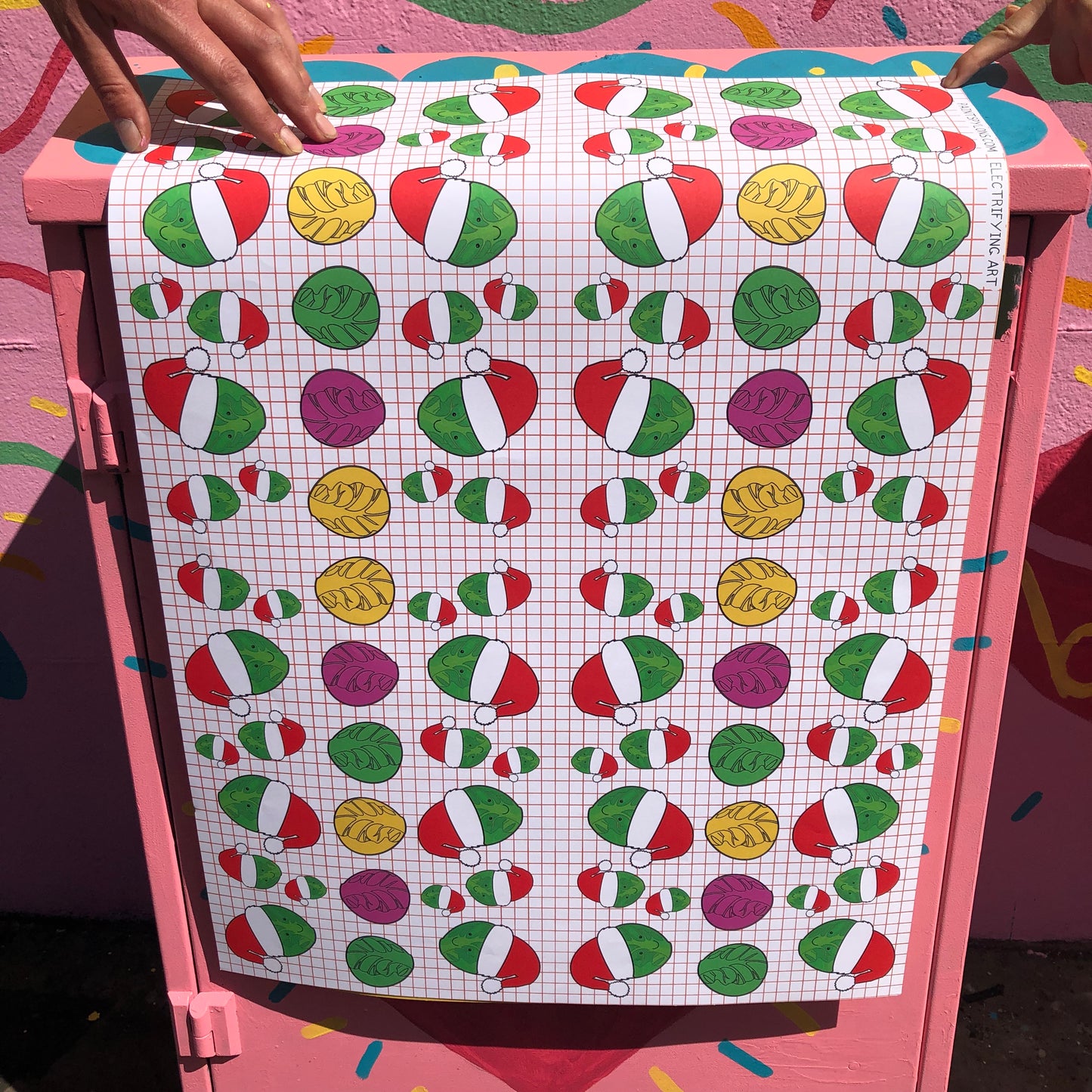 Sprout Christmas Wrapping Paper