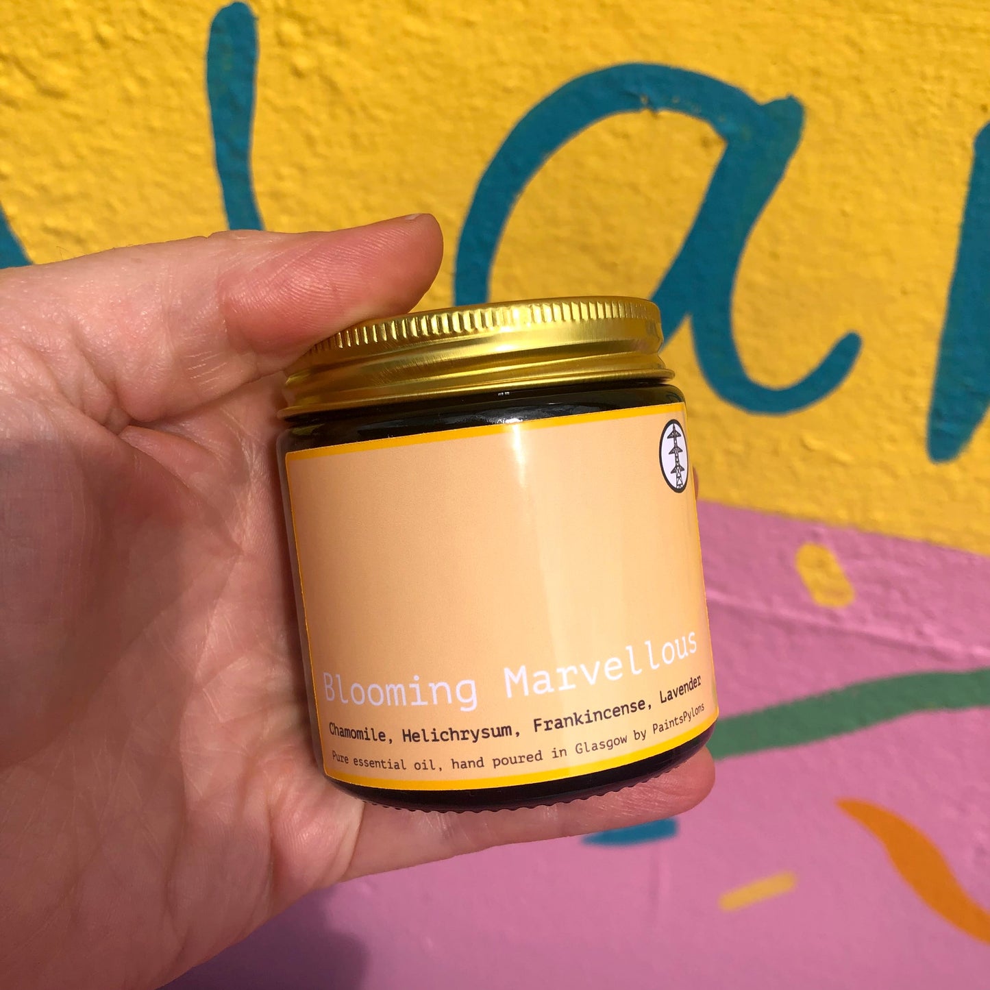 PaintsPylons Jar Candle