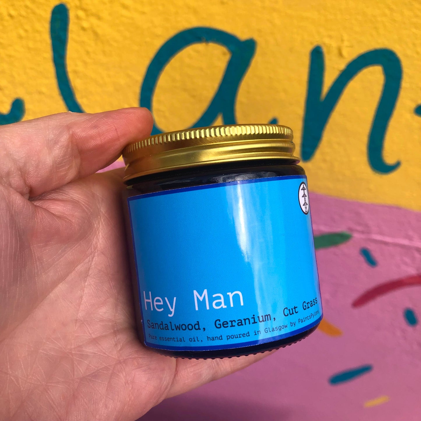 PaintsPylons Jar Candle