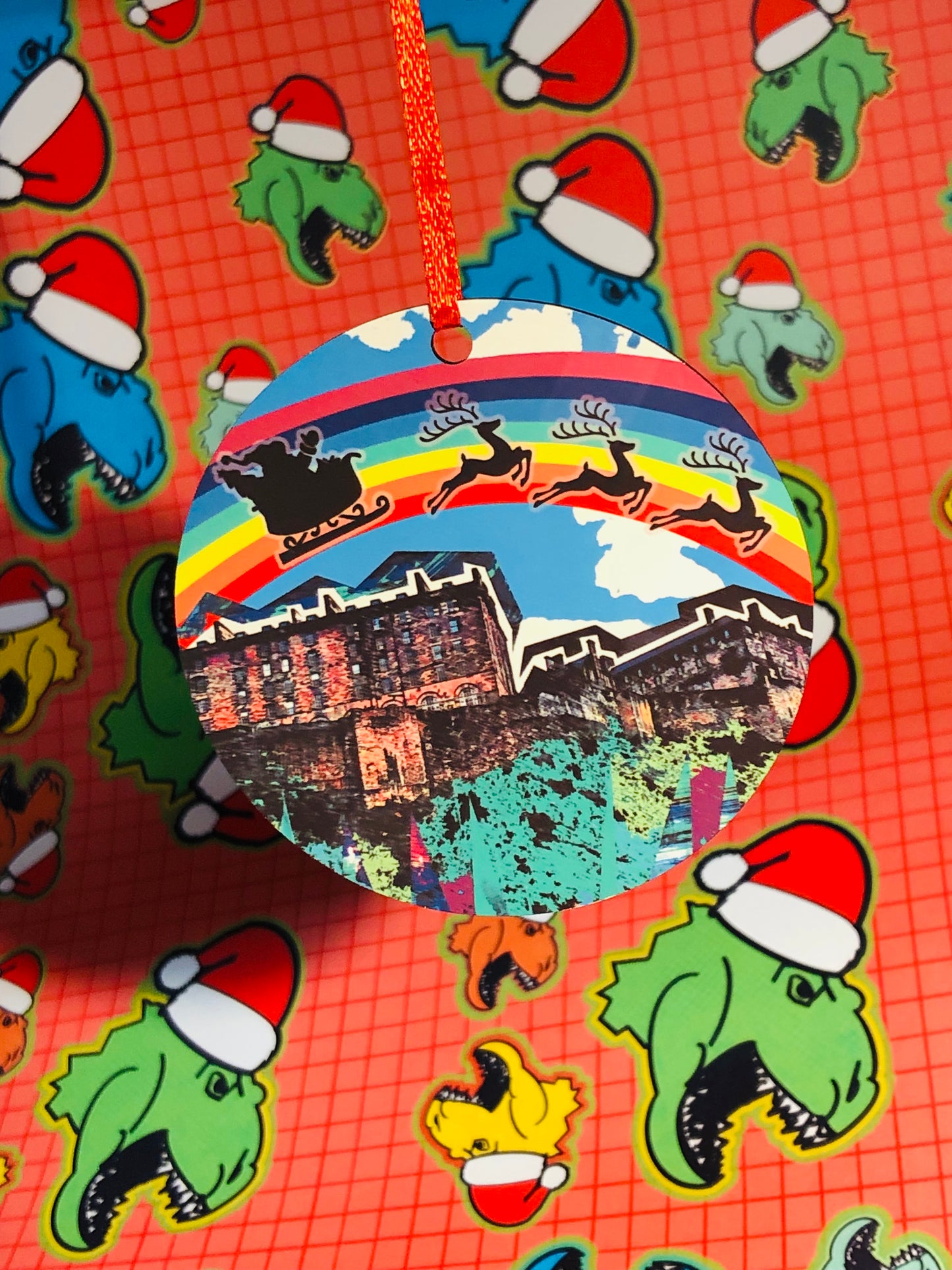 Edinburgh Castle Christmas Decoration