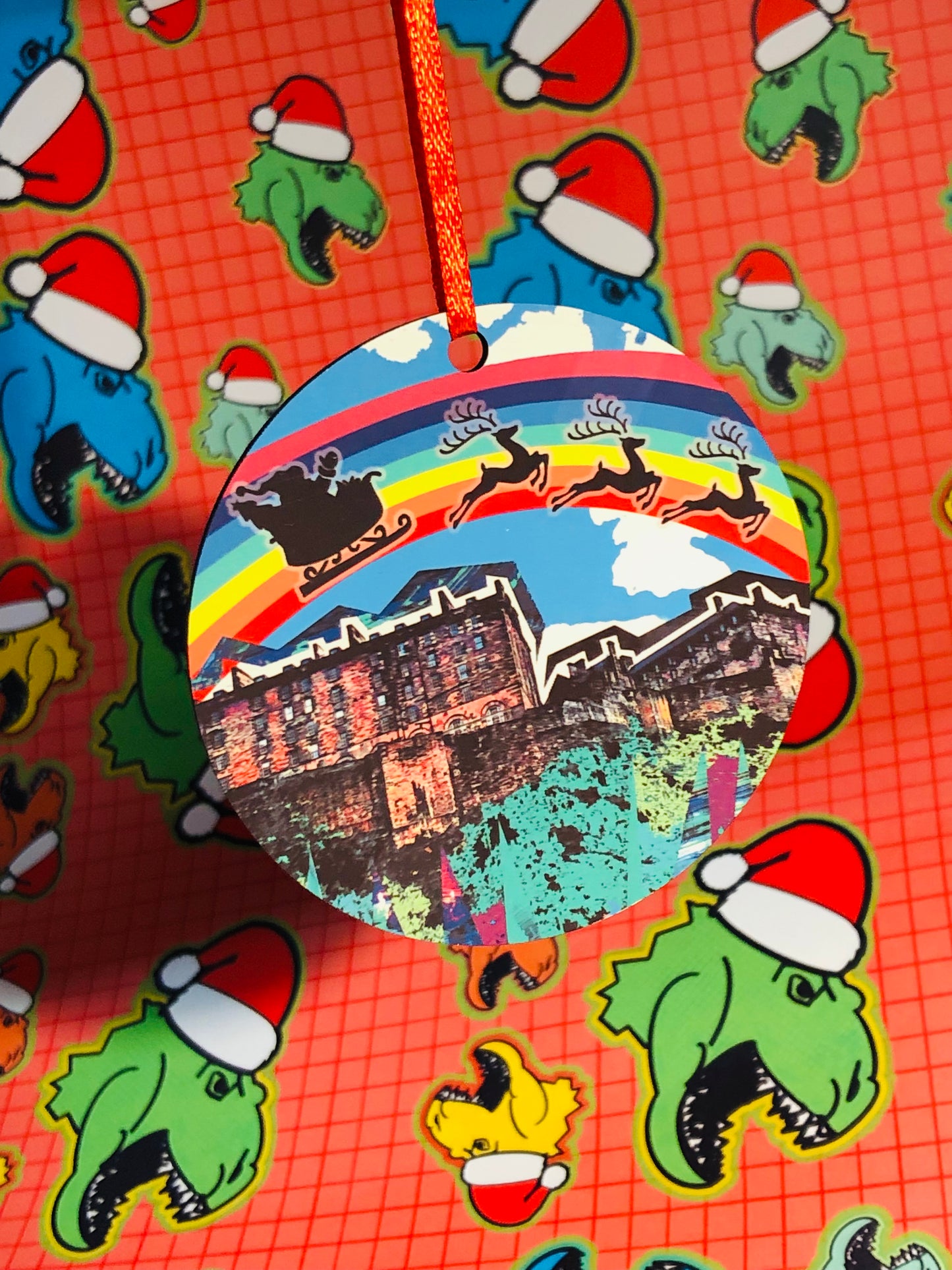 Edinburgh Castle Christmas Decoration