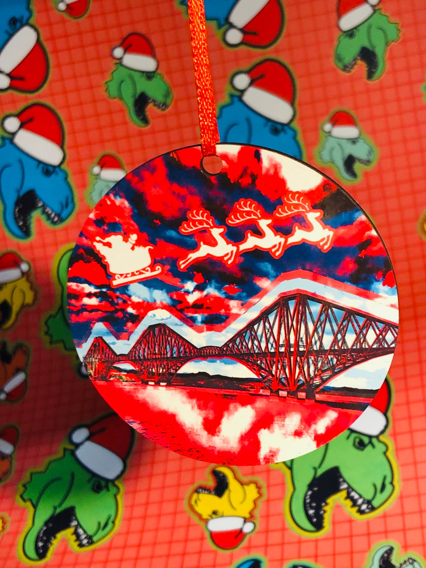 Forth Rail Bridge Christmas Decoration