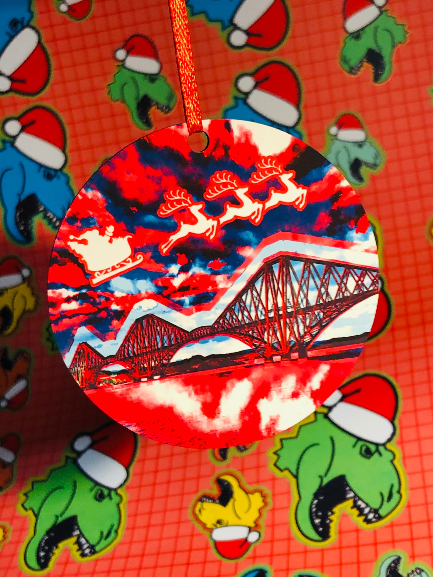 Forth Rail Bridge Christmas Decoration
