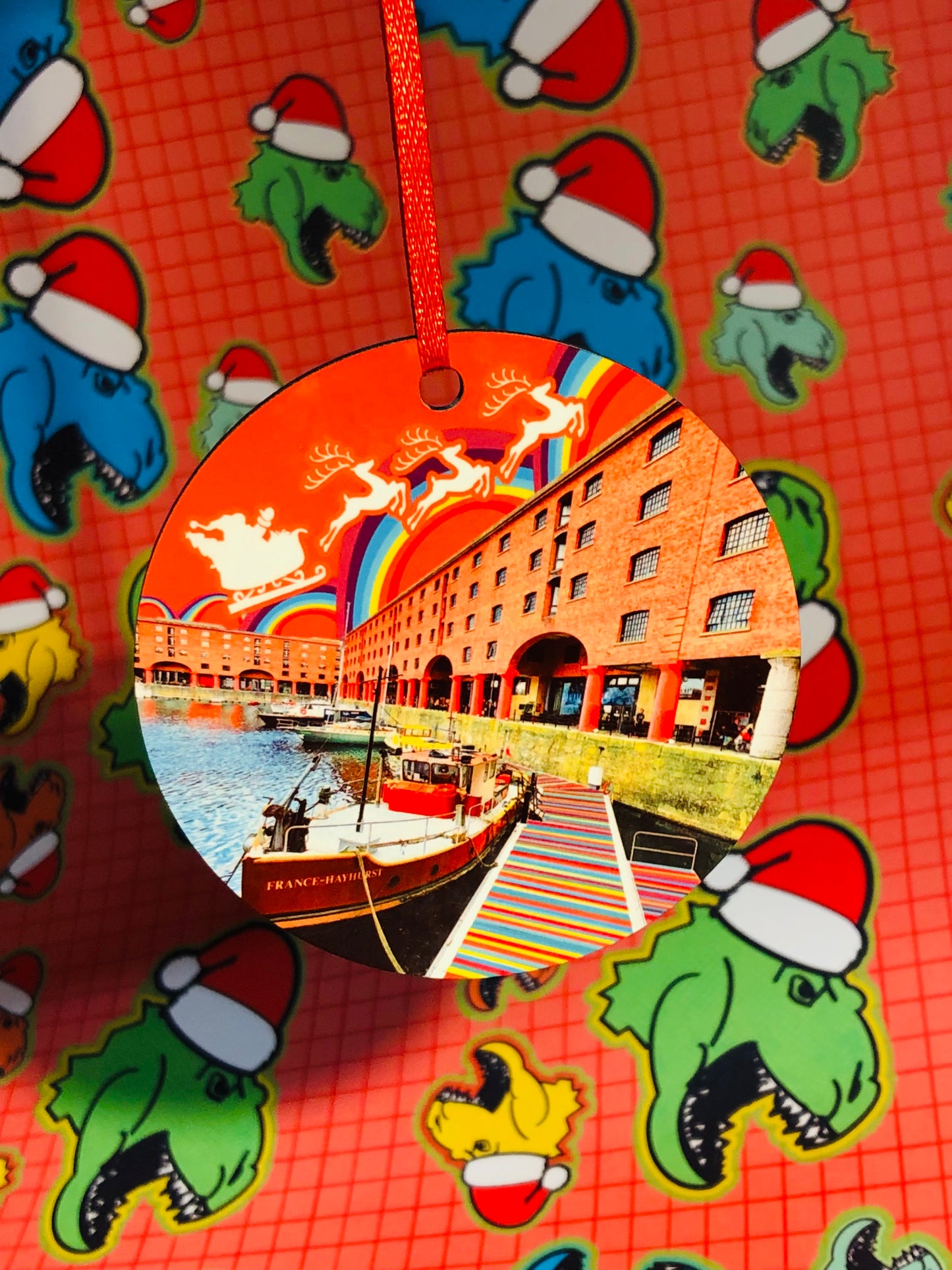 Albert Docks Christmas Decoration