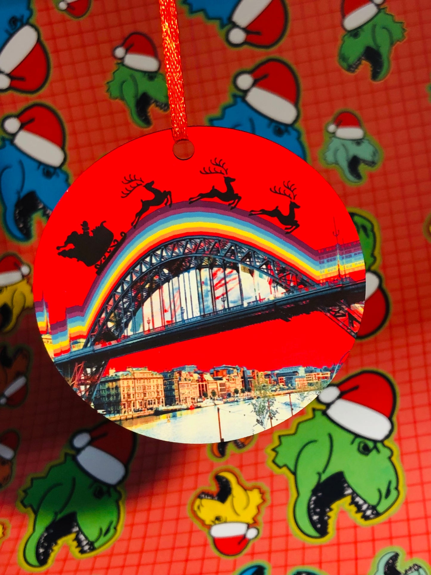 Tyne Bridge Christmas Decoration