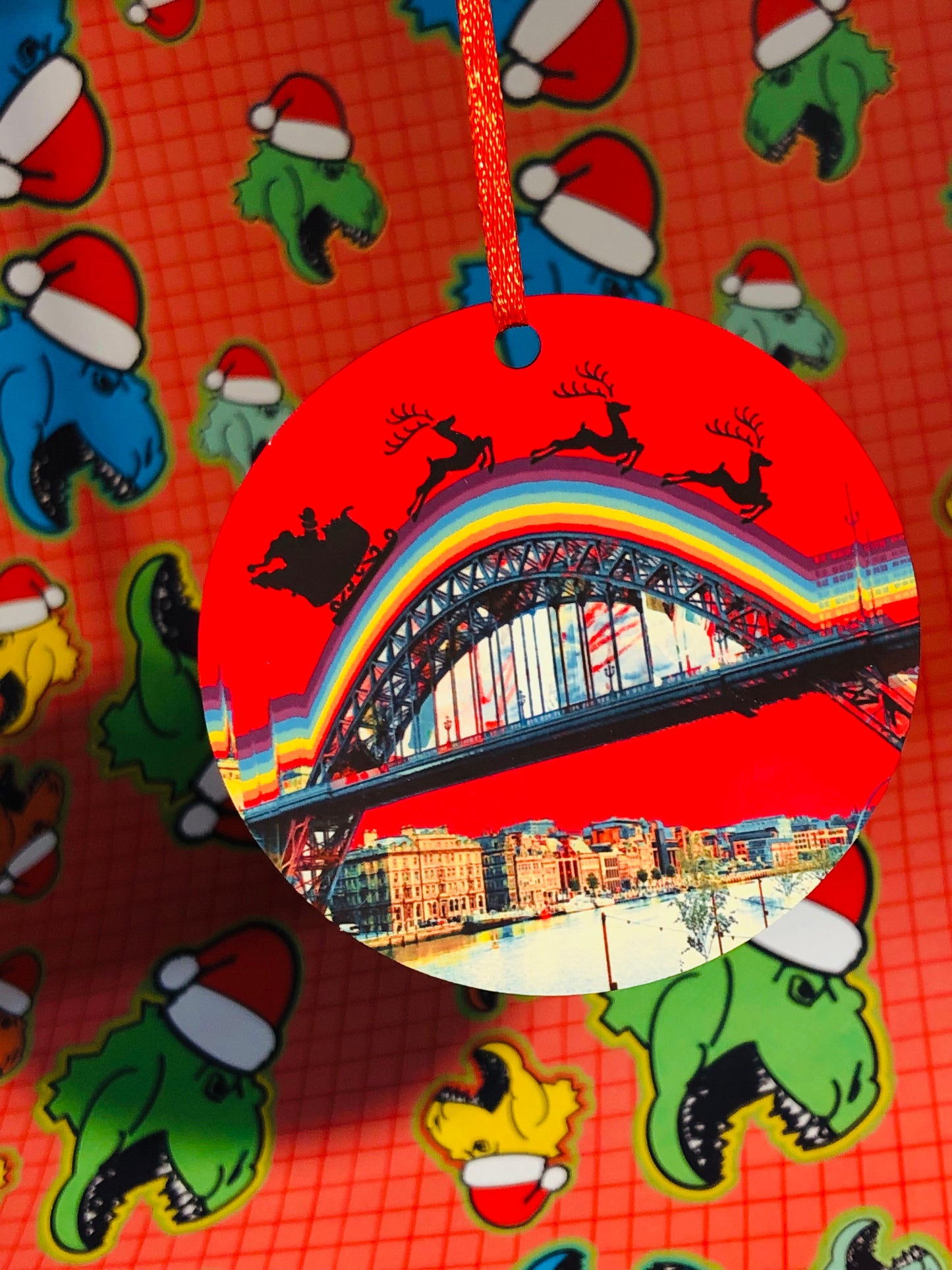 Tyne Bridge Christmas Decoration