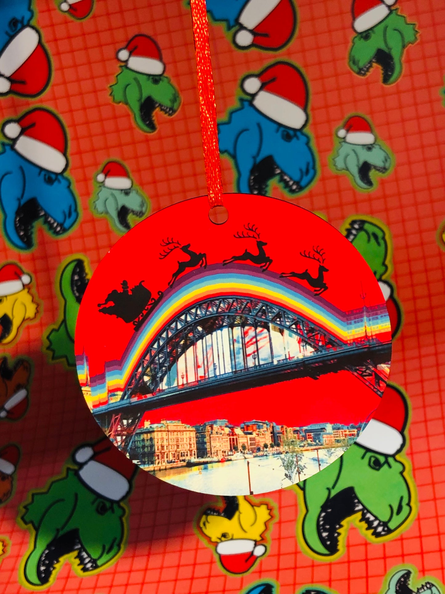 Tyne Bridge Christmas Decoration