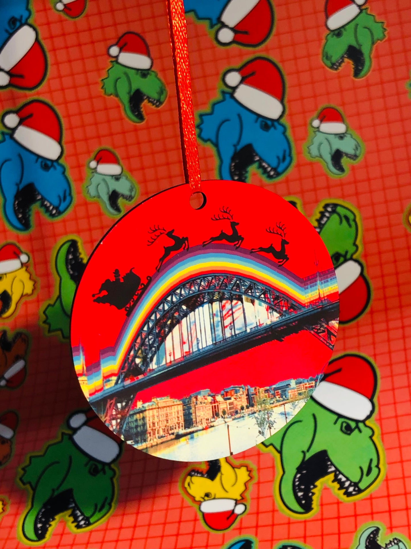 Tyne Bridge Christmas Decoration