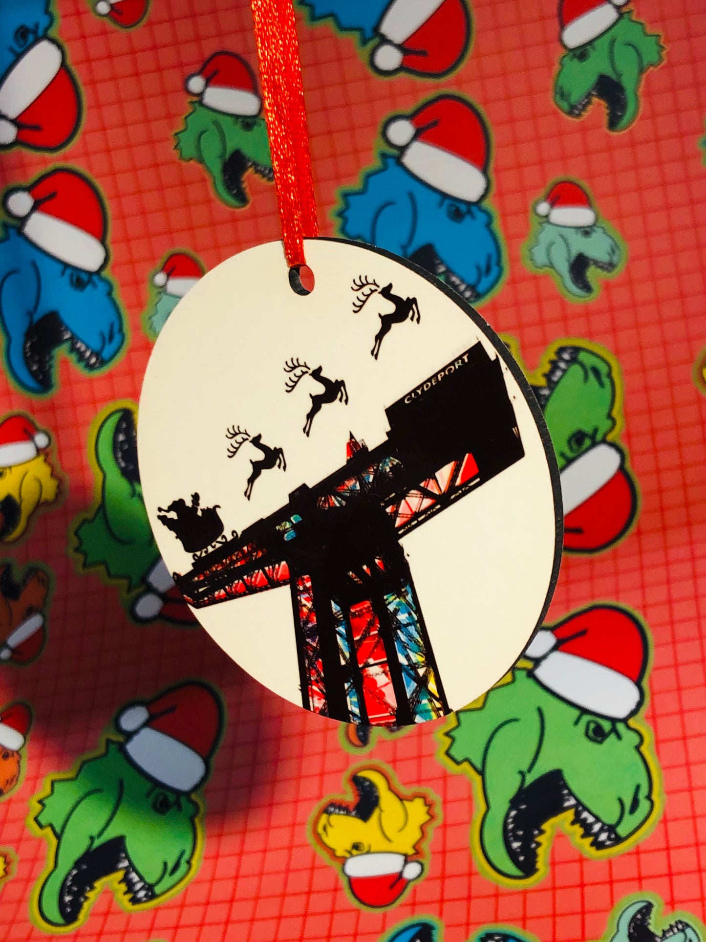 Finnieston Crane Christmas Decoration