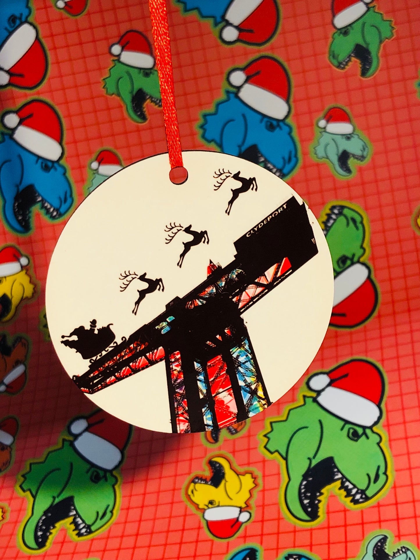 Finnieston Crane Christmas Decoration