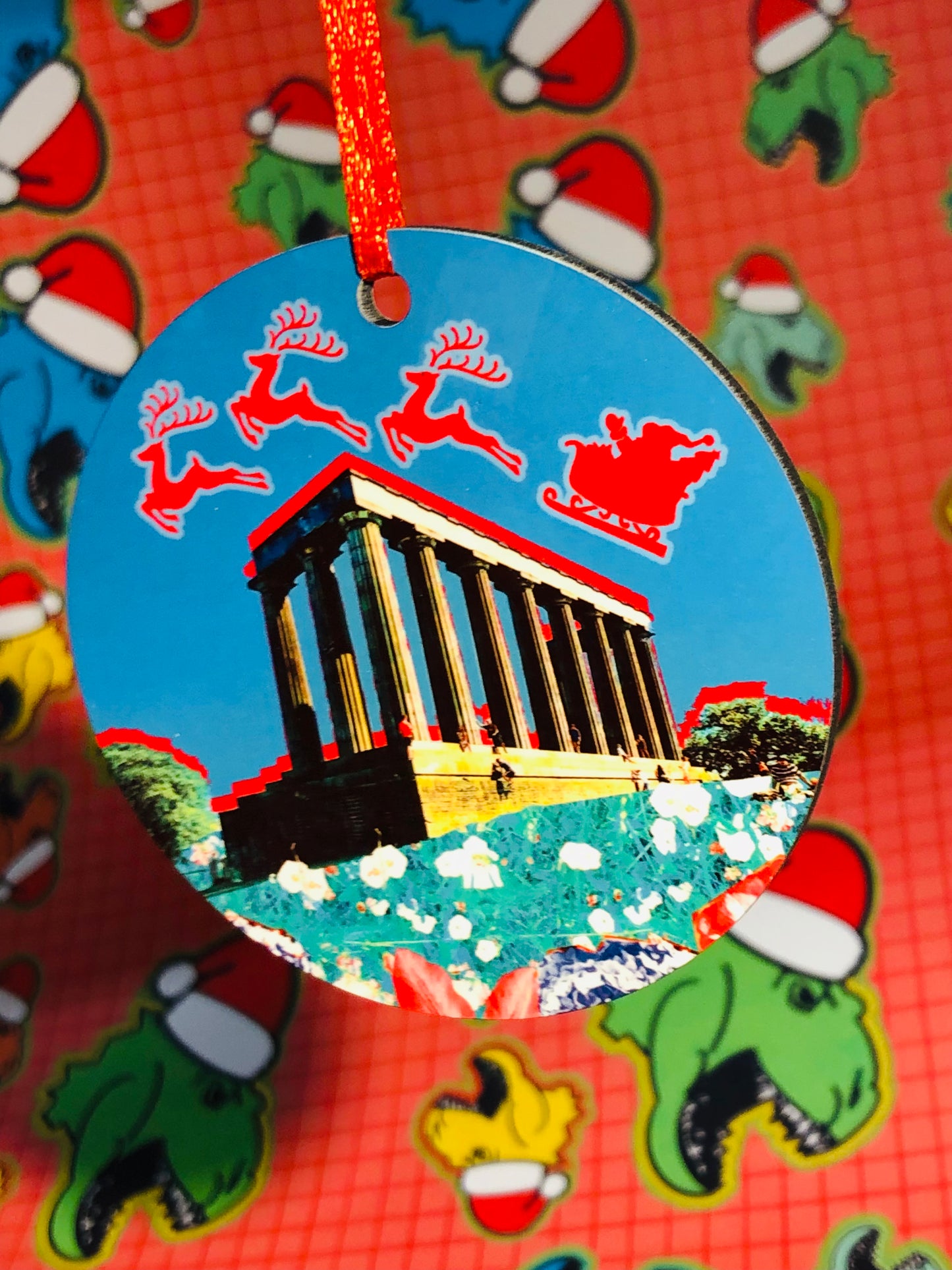 Calton Hill Christmas Decoration