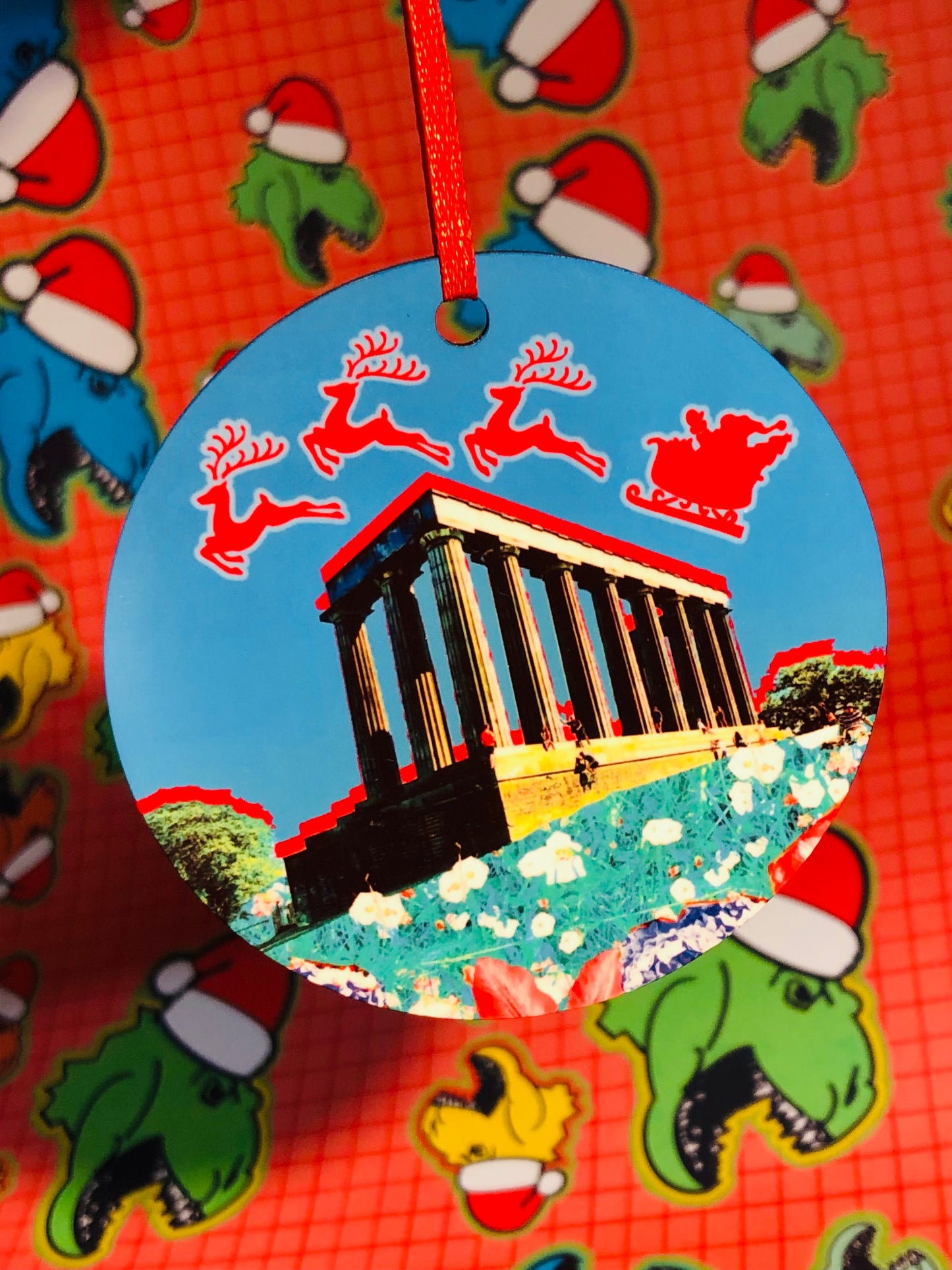 Calton Hill Christmas Decoration
