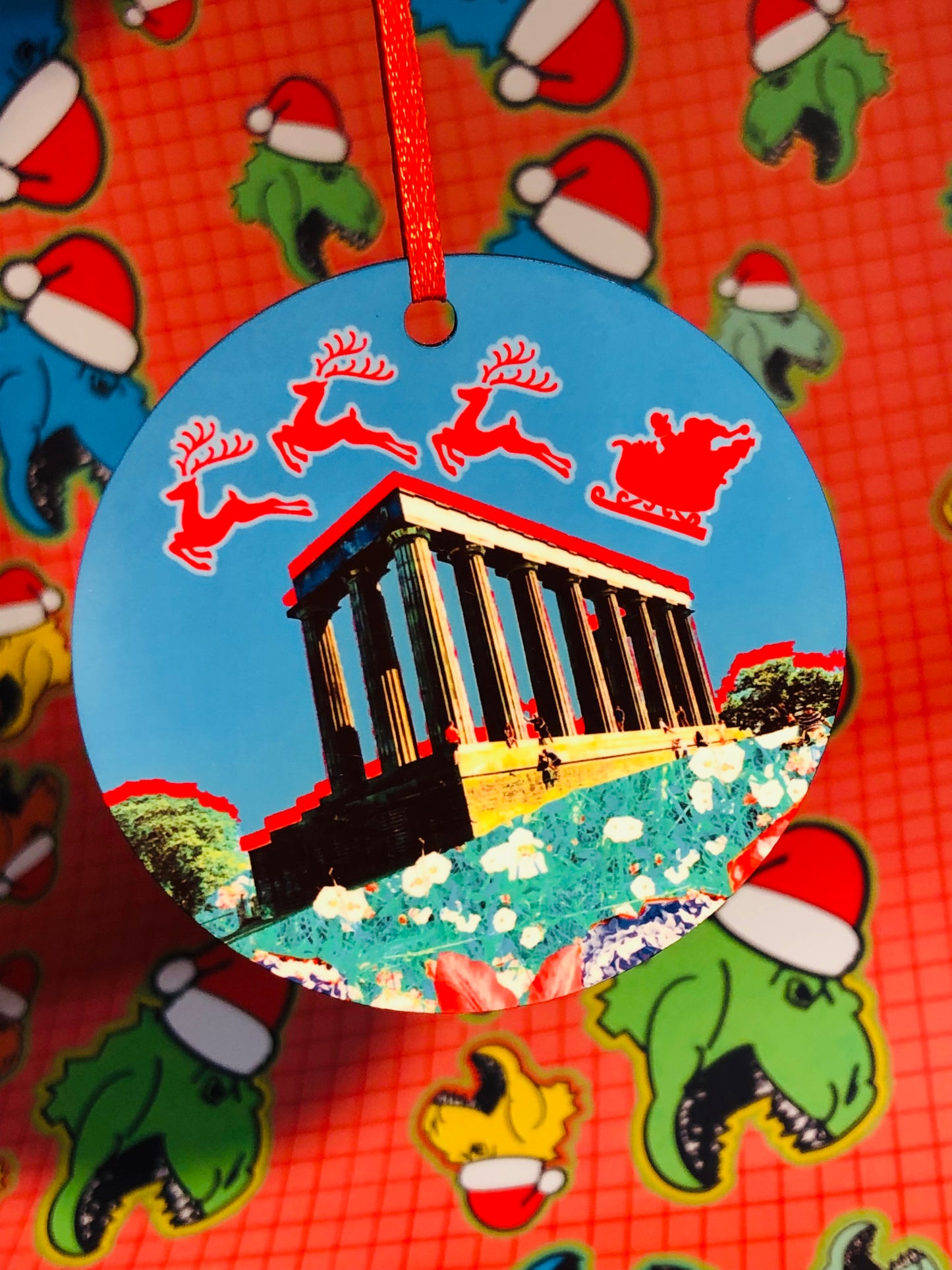 Calton Hill Christmas Decoration