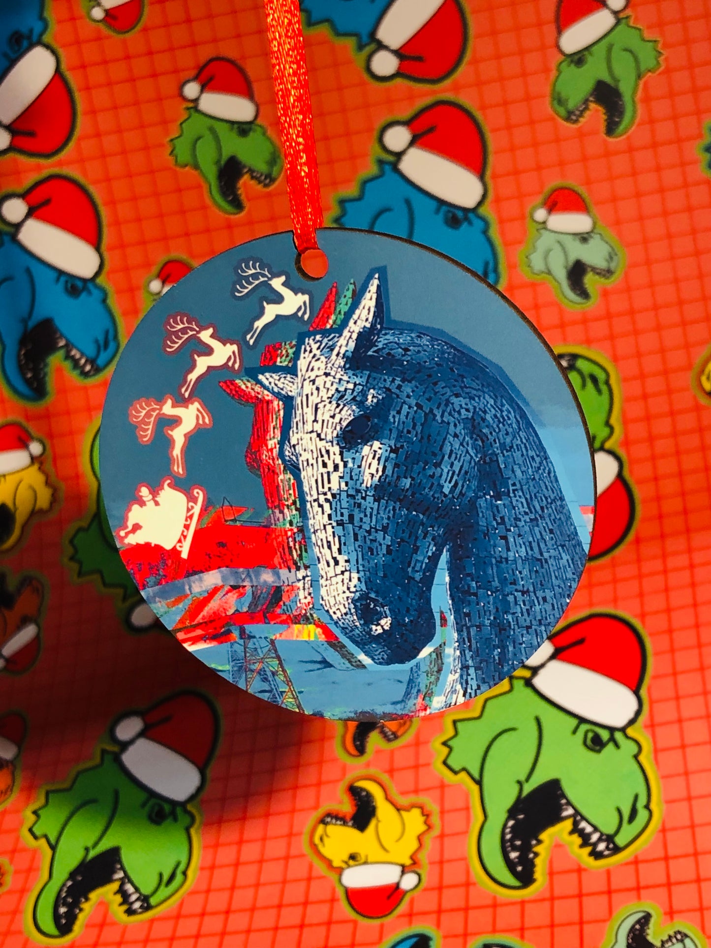 The Kelpies Christmas Decoration