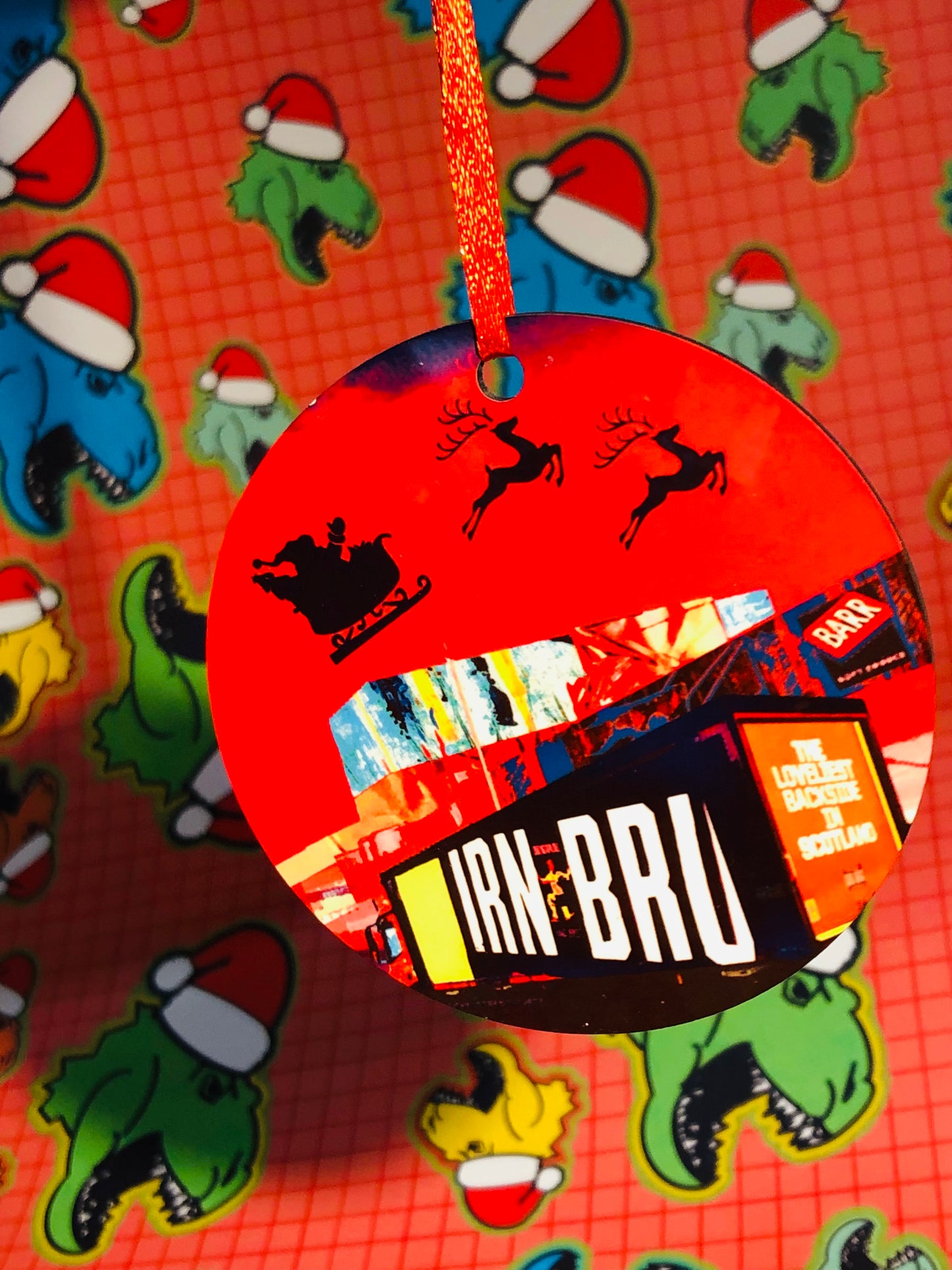 Iron Brew Factory Christmas Decoration