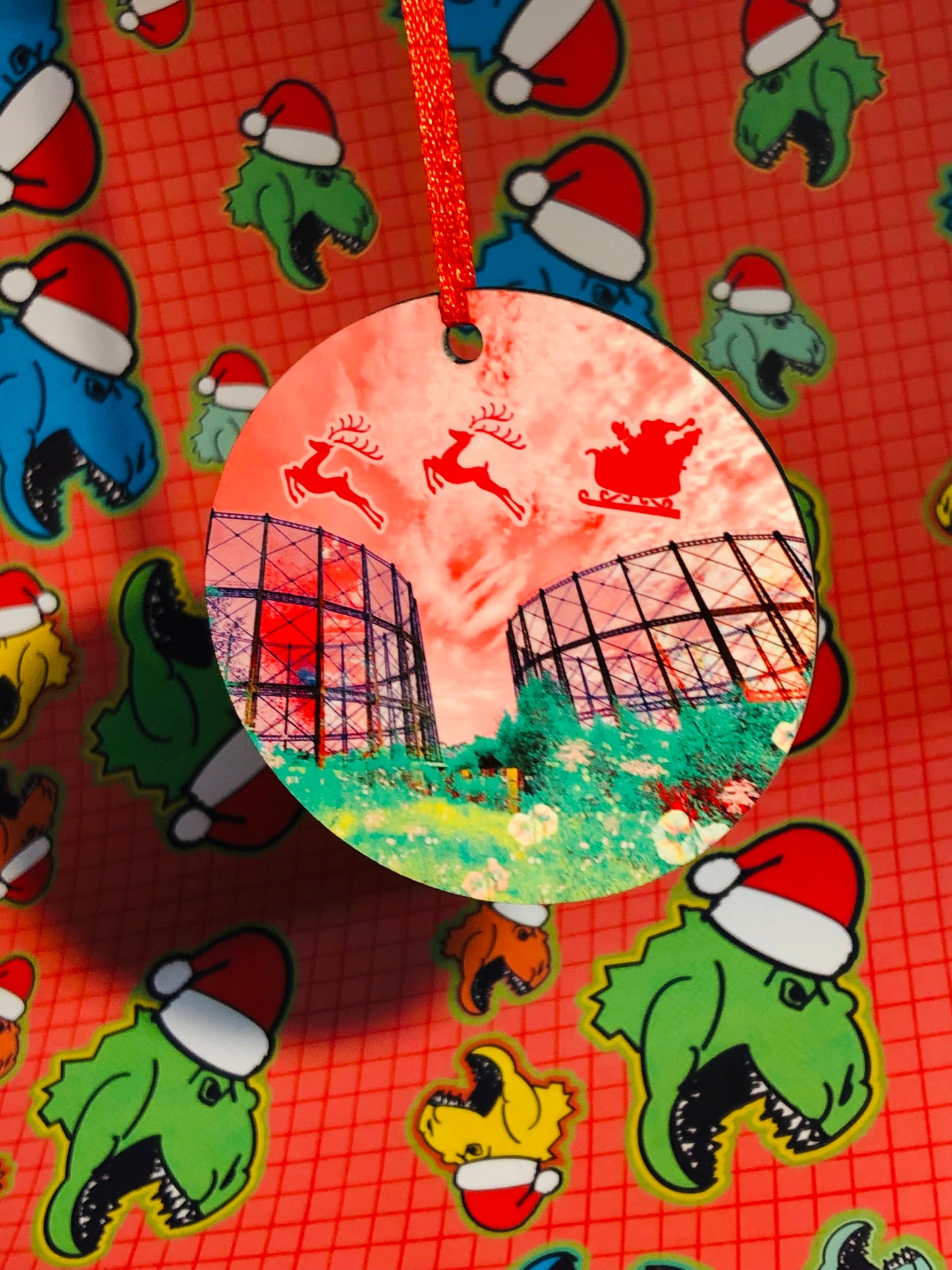 Anniesland Gasworks Christmas Decoration
