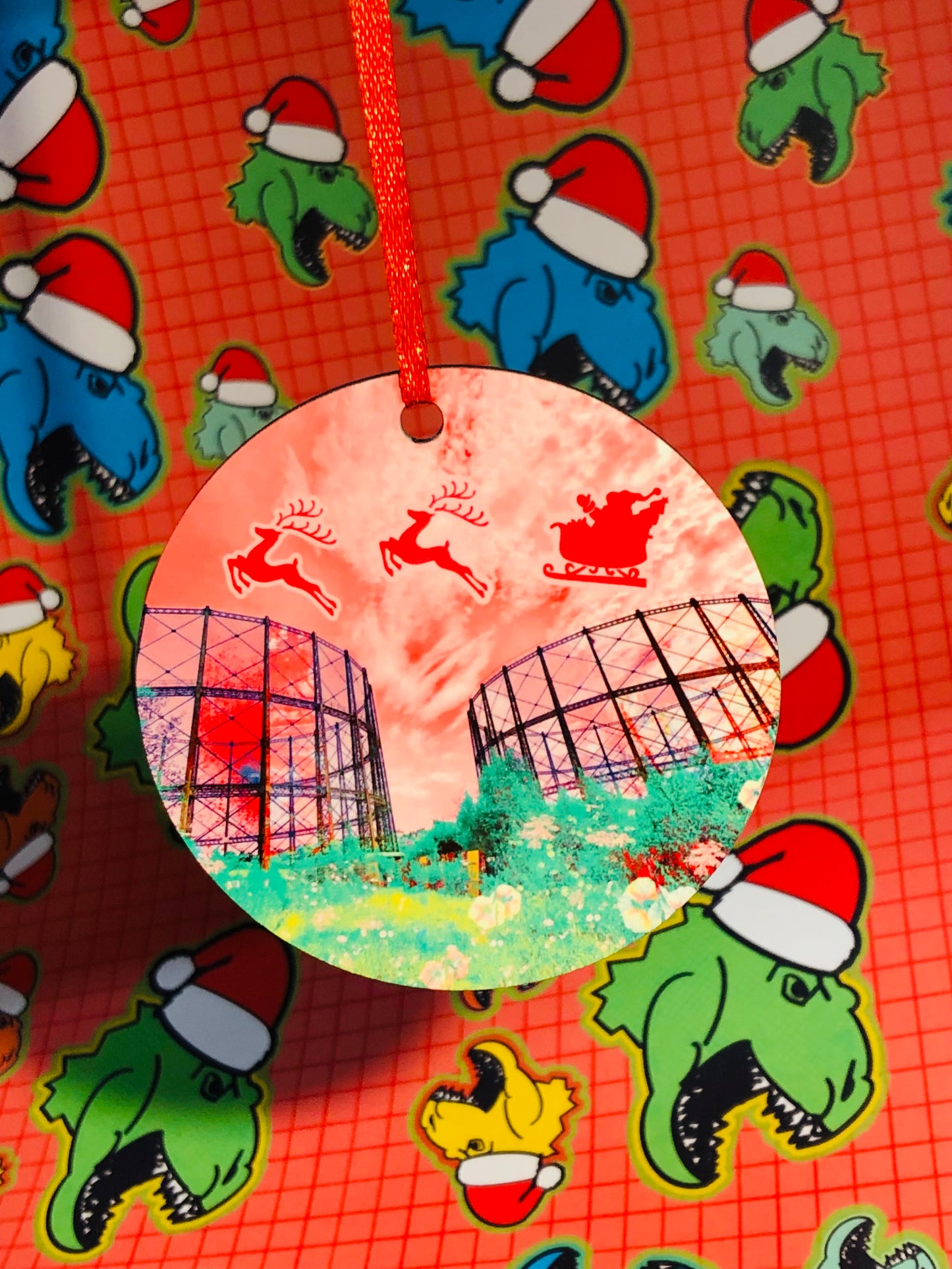Anniesland Gasworks Christmas Decoration
