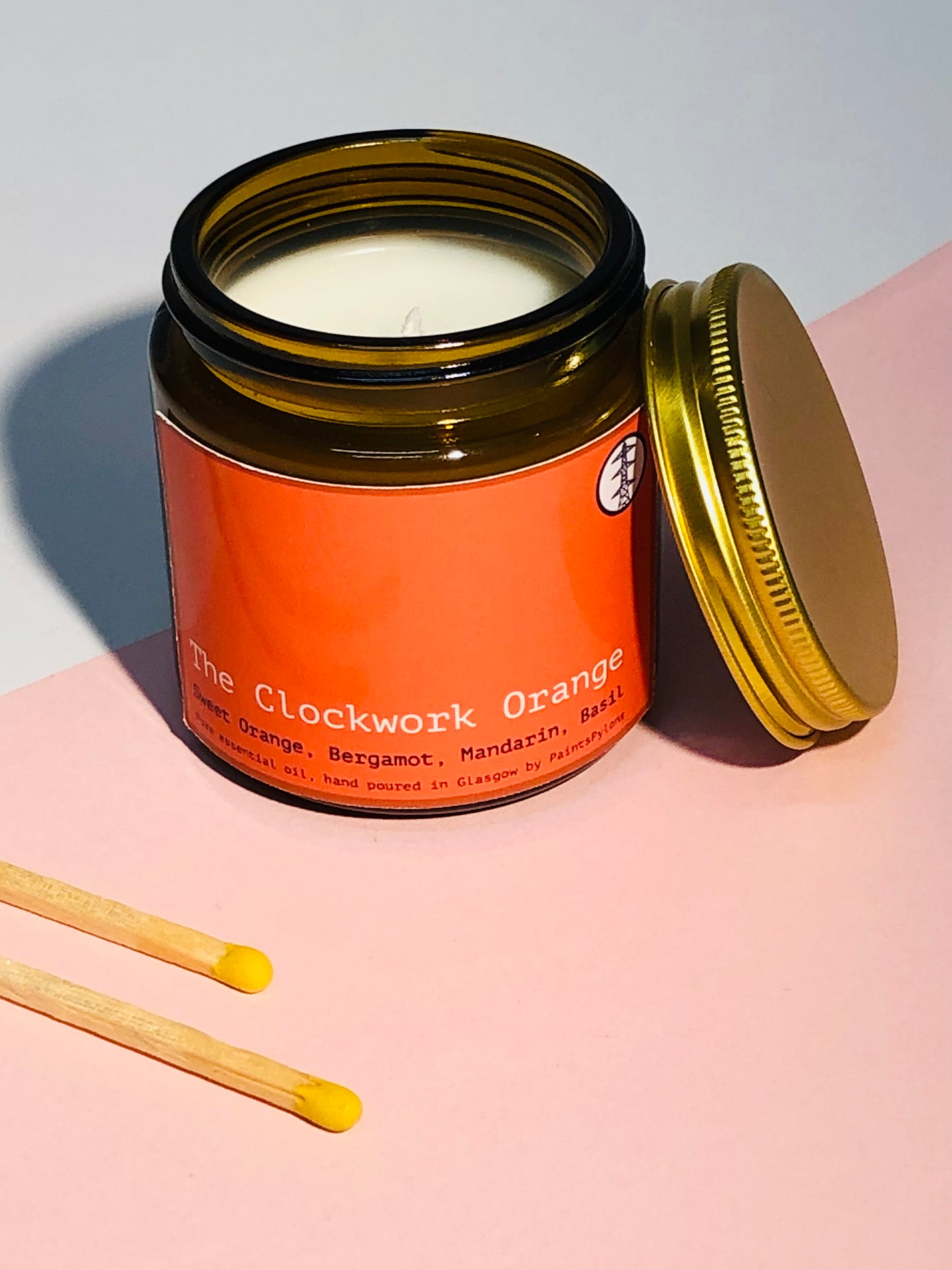PaintsPylons Jar Candle