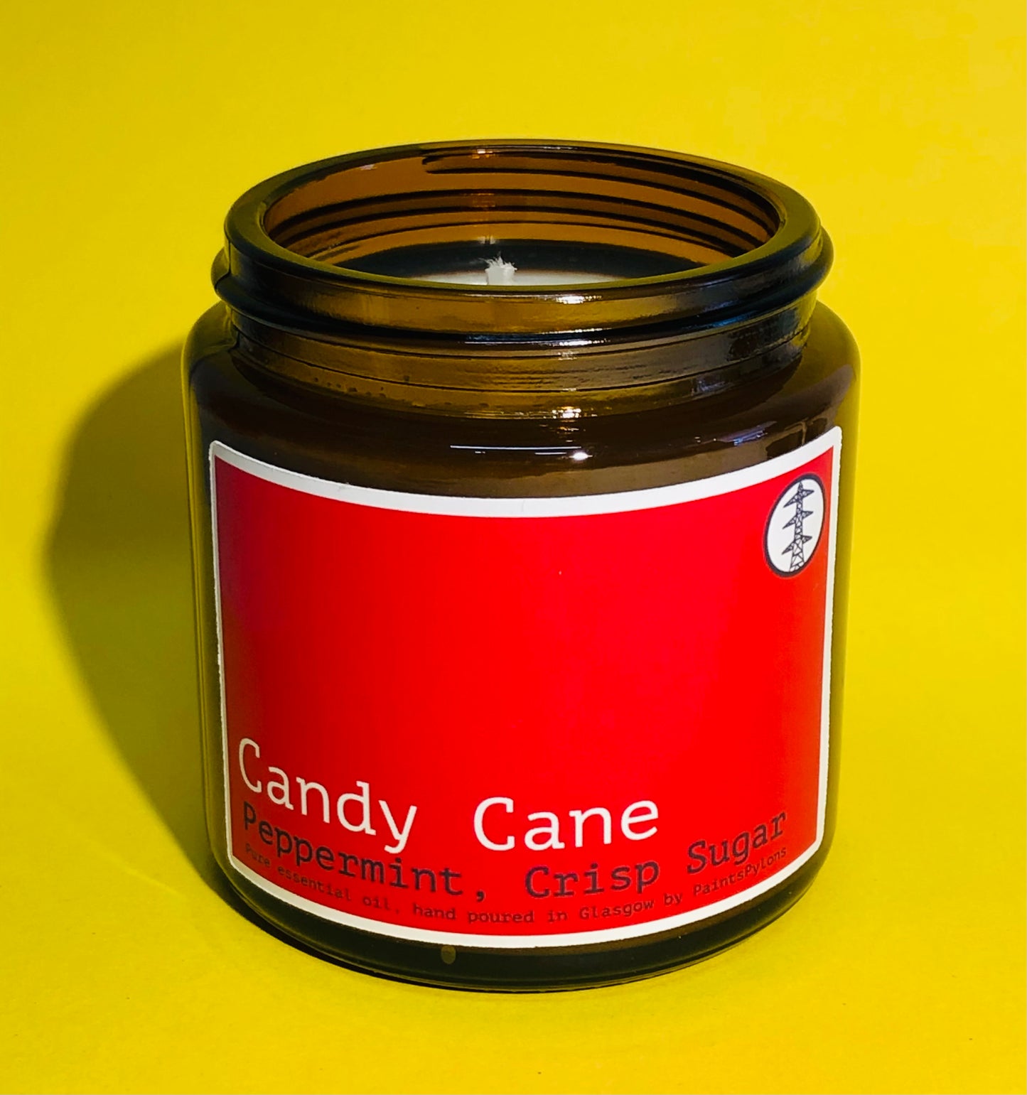 PaintsPylons Christmas Jar Candle
