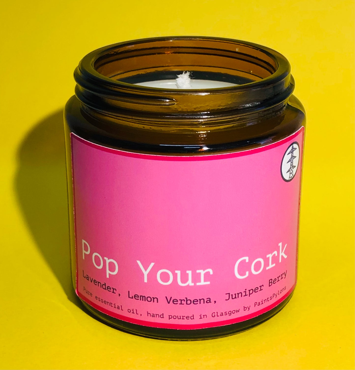 PaintsPylons Christmas Jar Candle