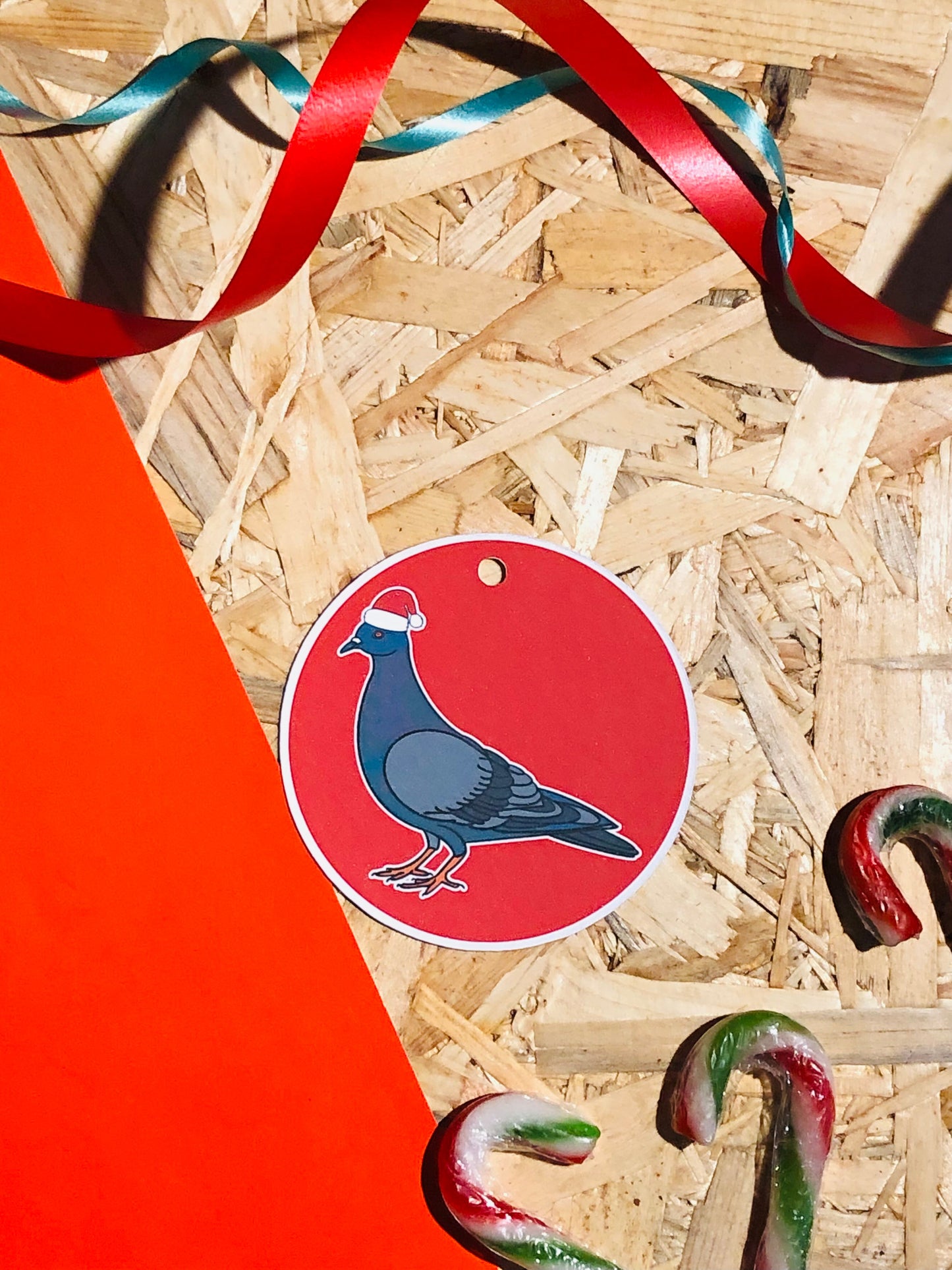 Christmas Pigeon Gift Tags