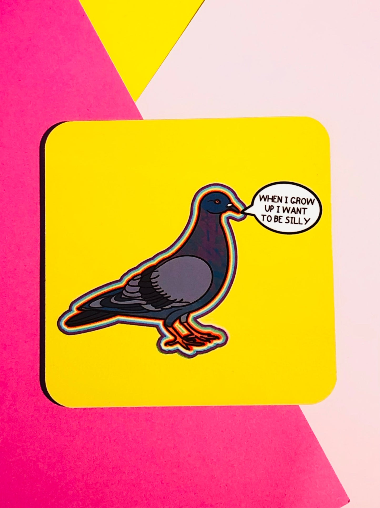 Silly Pigeon Coaster