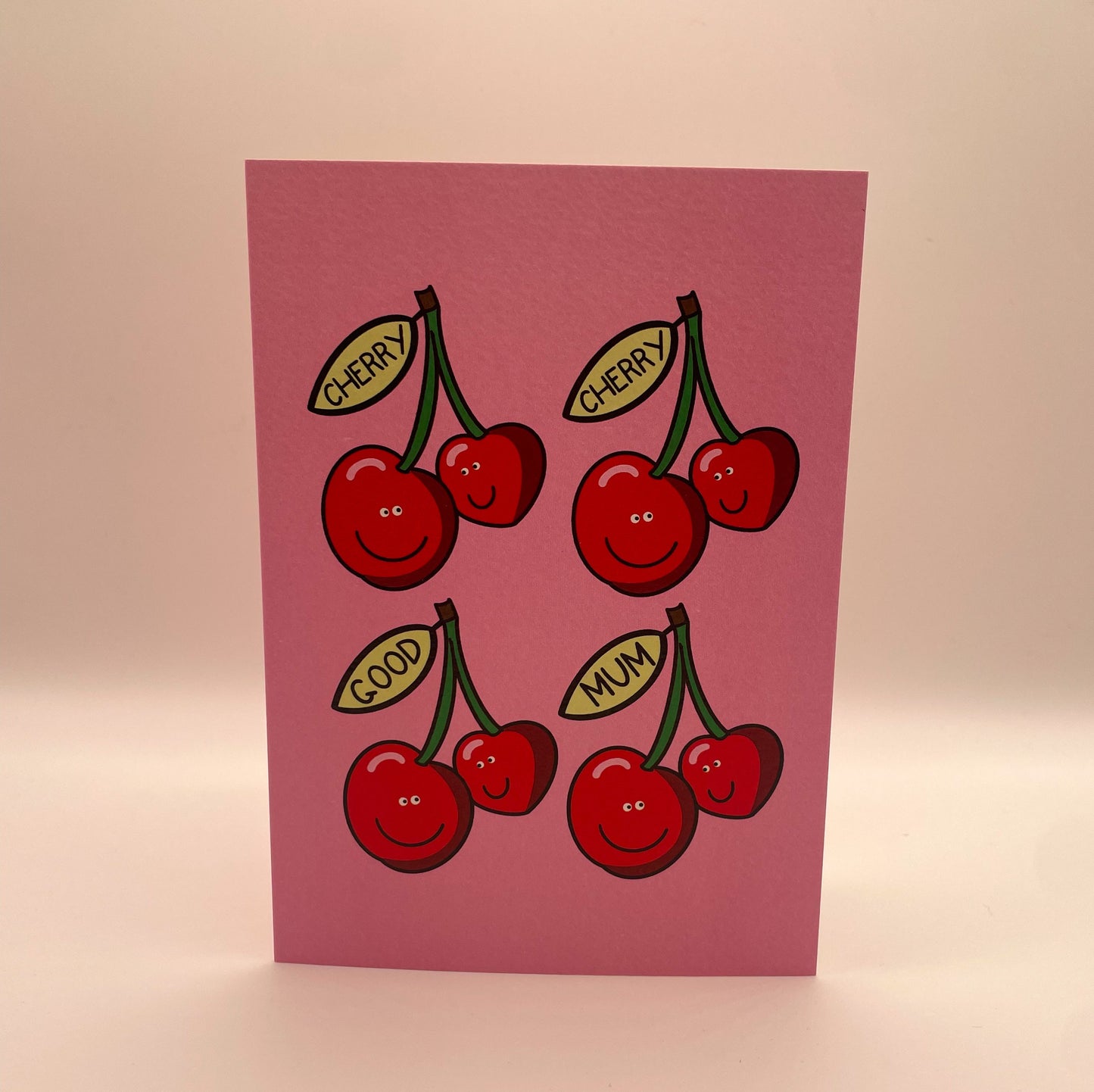 Cherry Good Mum Card