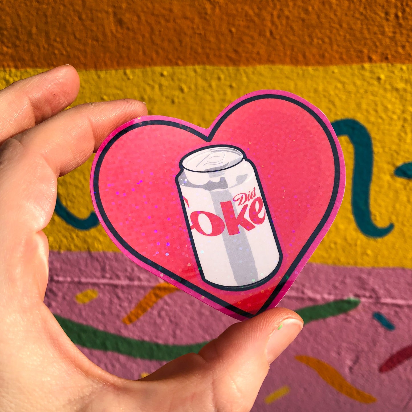 Diet Cola Sticker