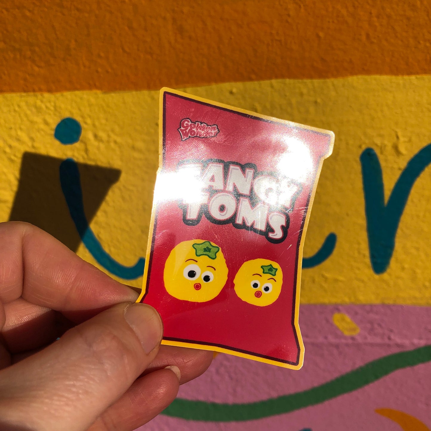 Tangy Toms Sticker