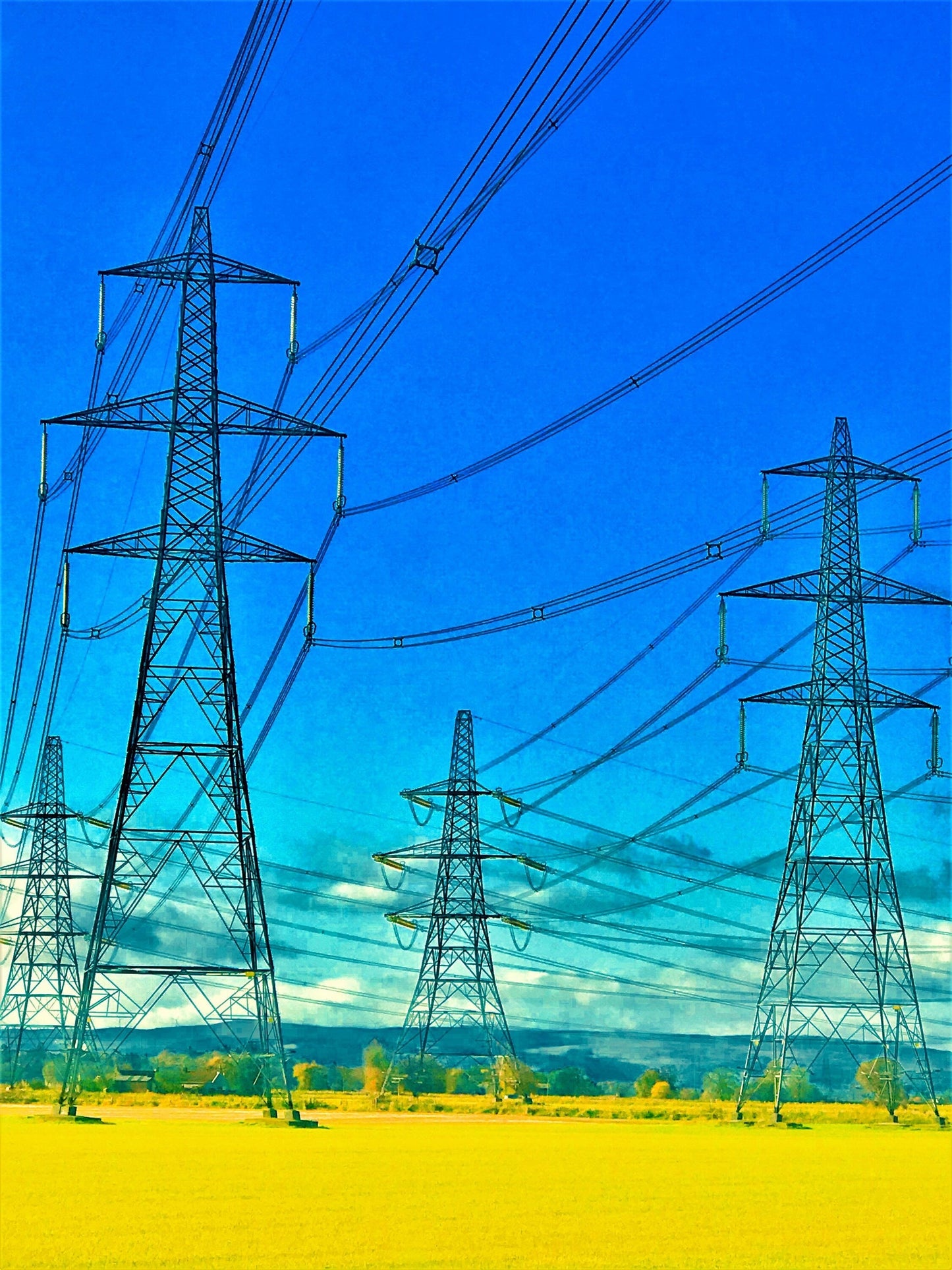 Bright Pylon Print