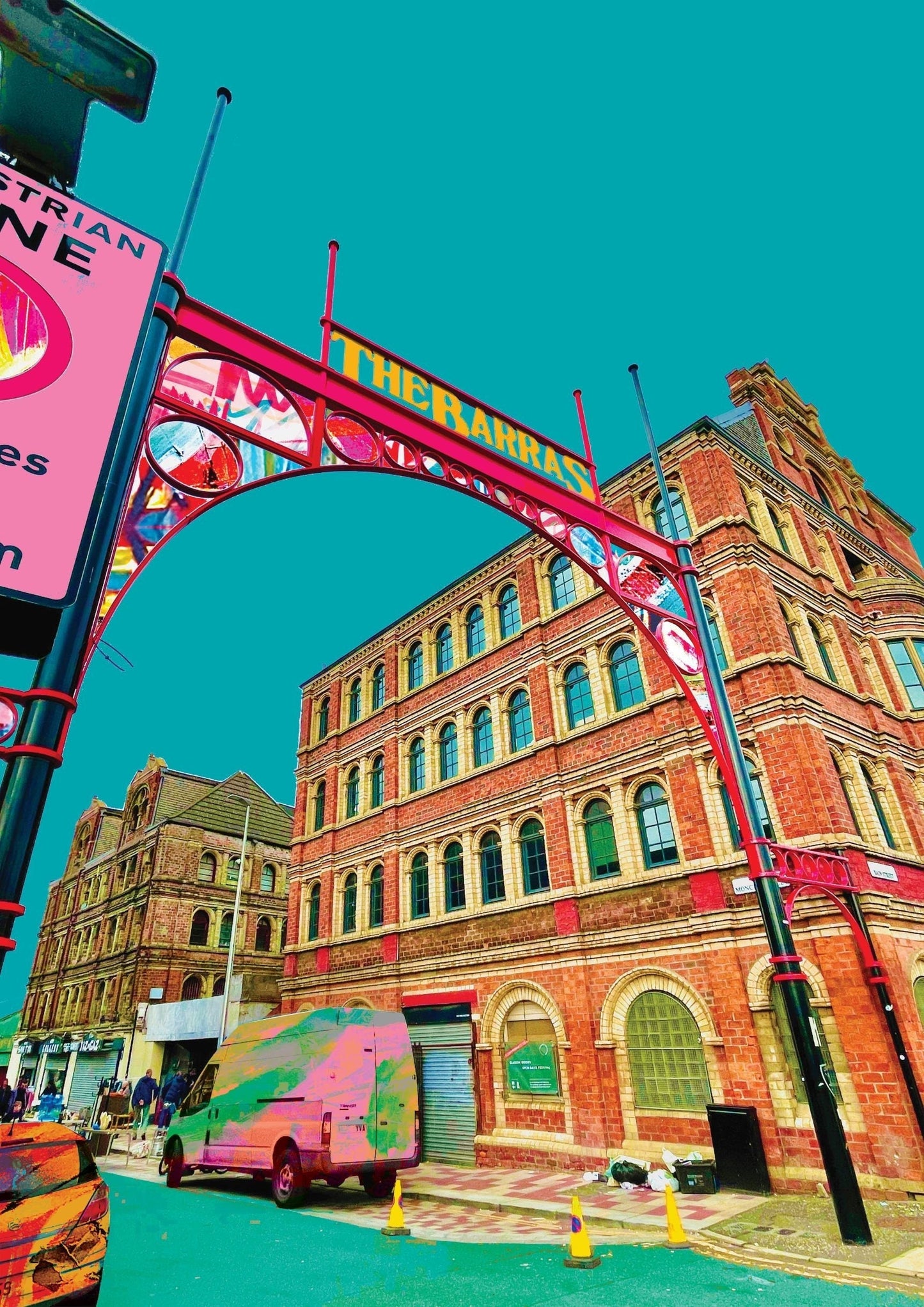 Barras and Pipe Factory Print