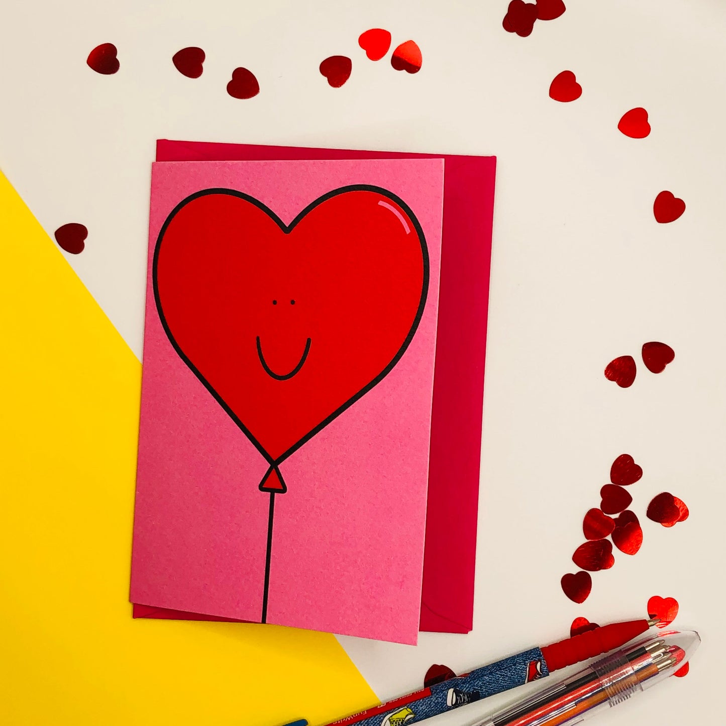 Heart Balloon Card