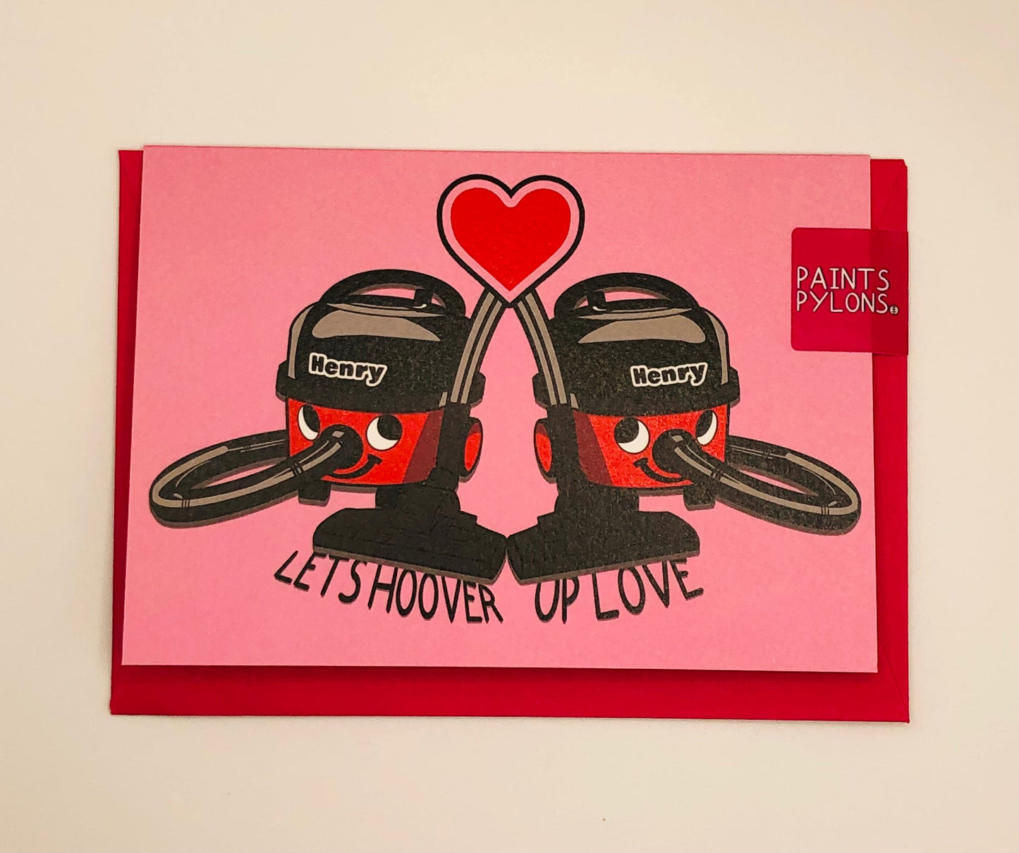 Hoover Up Love Card