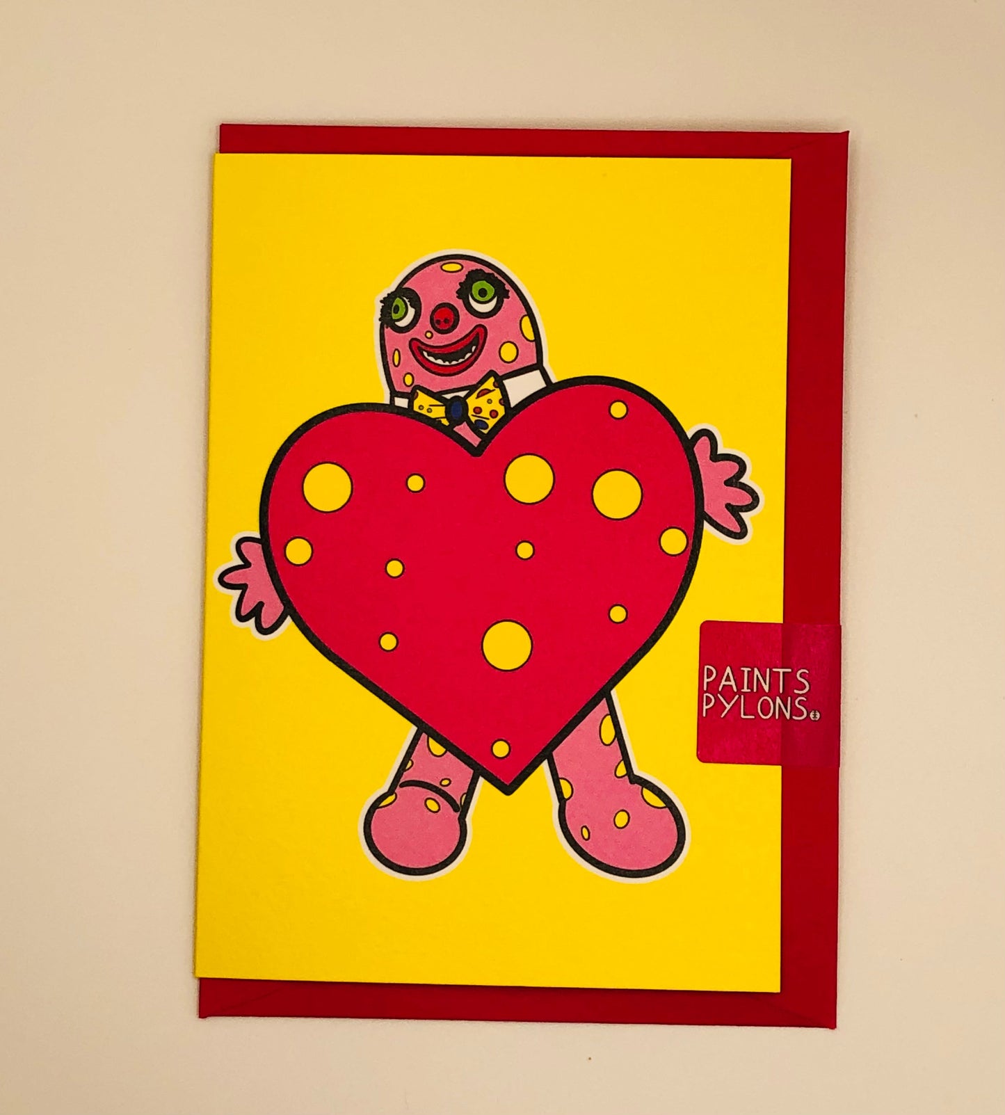 Blobby Heart Card