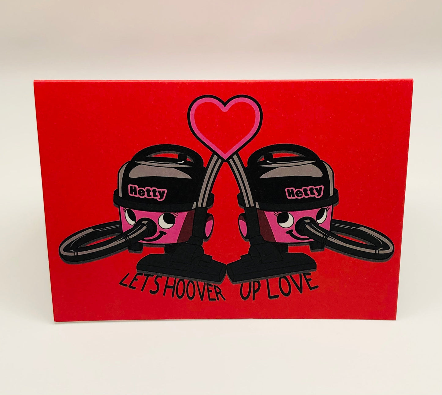 Hoover Up Love Card
