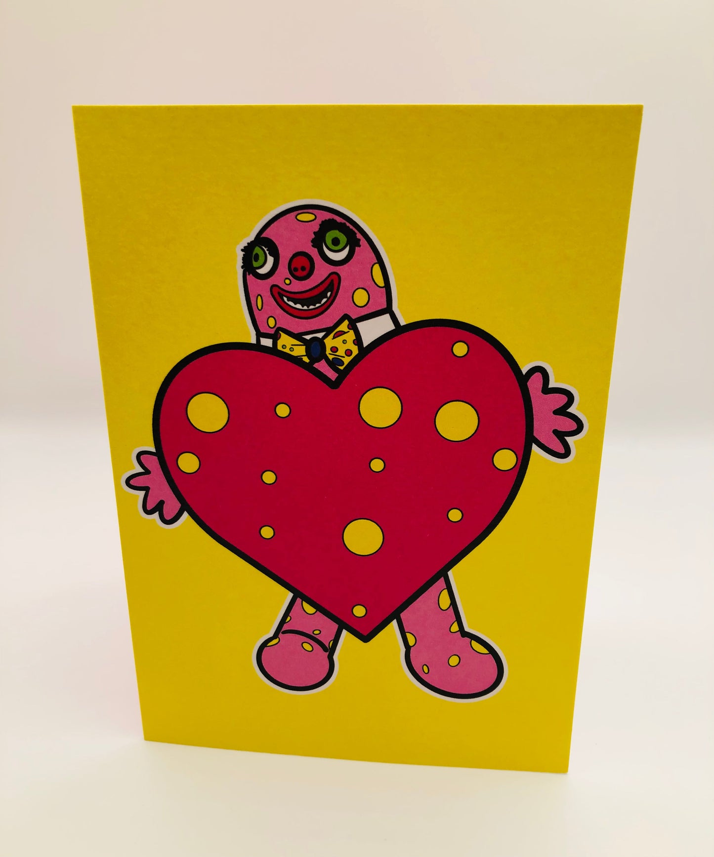 Blobby Heart Card