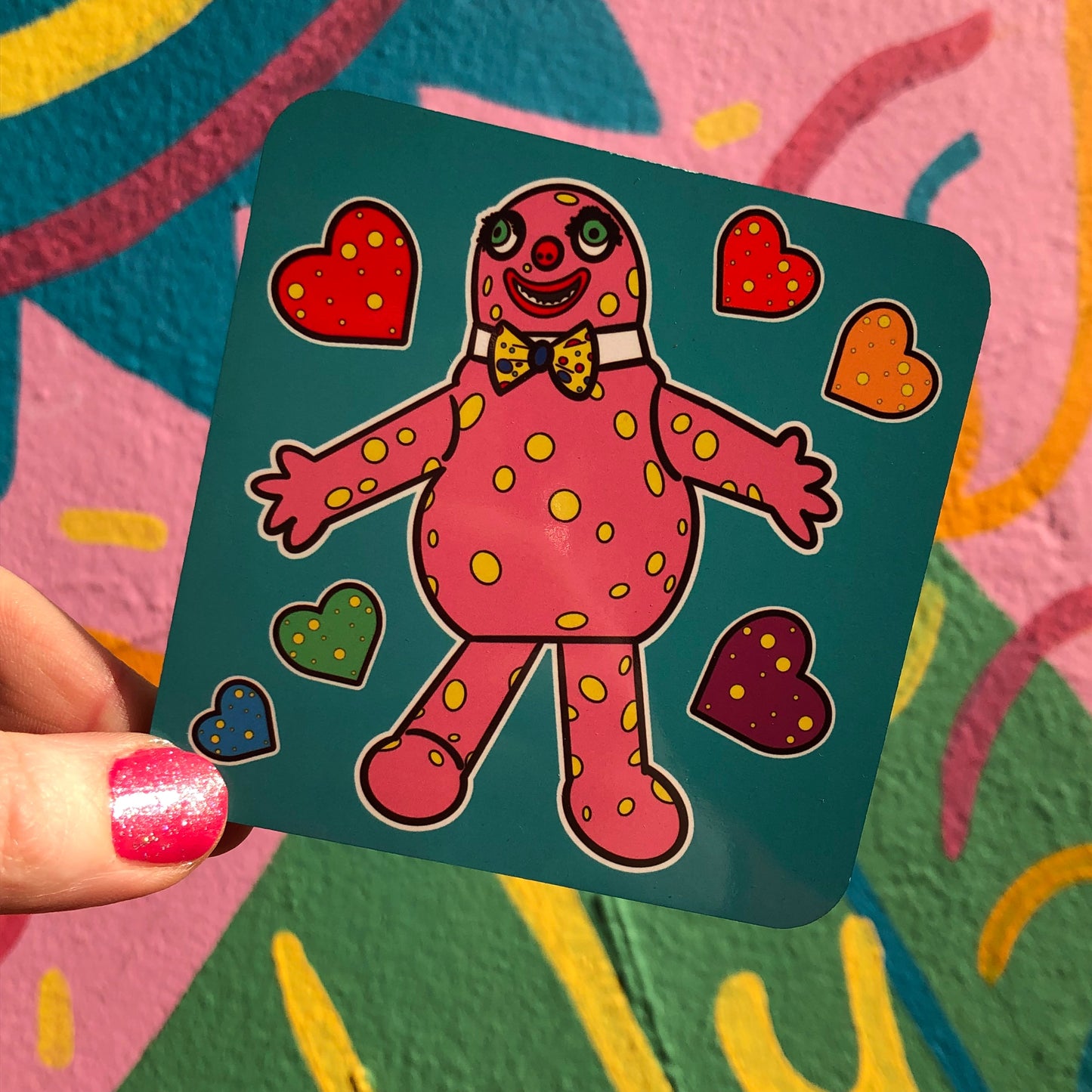 Blobby Love Coaster