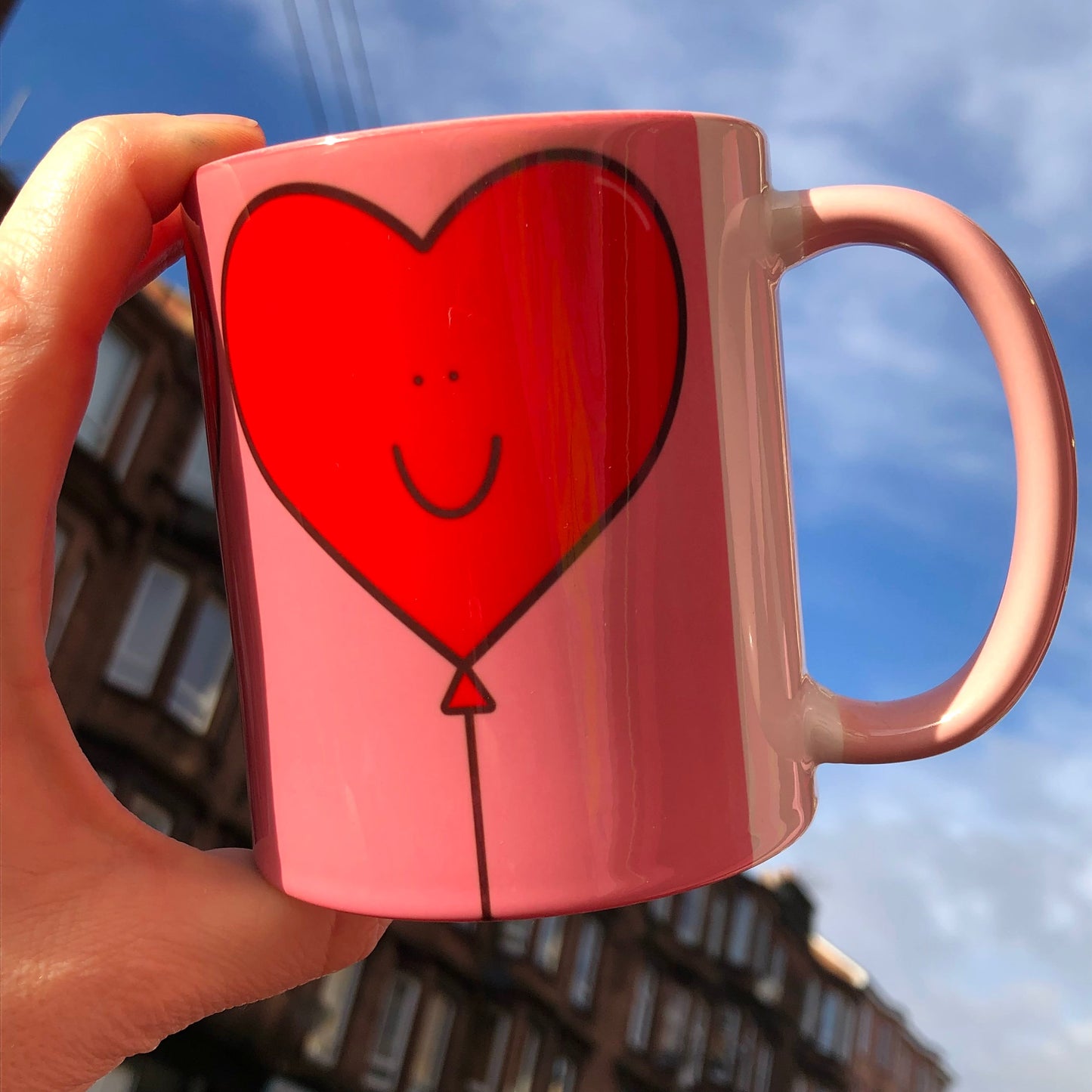 Heart Balloon Mug