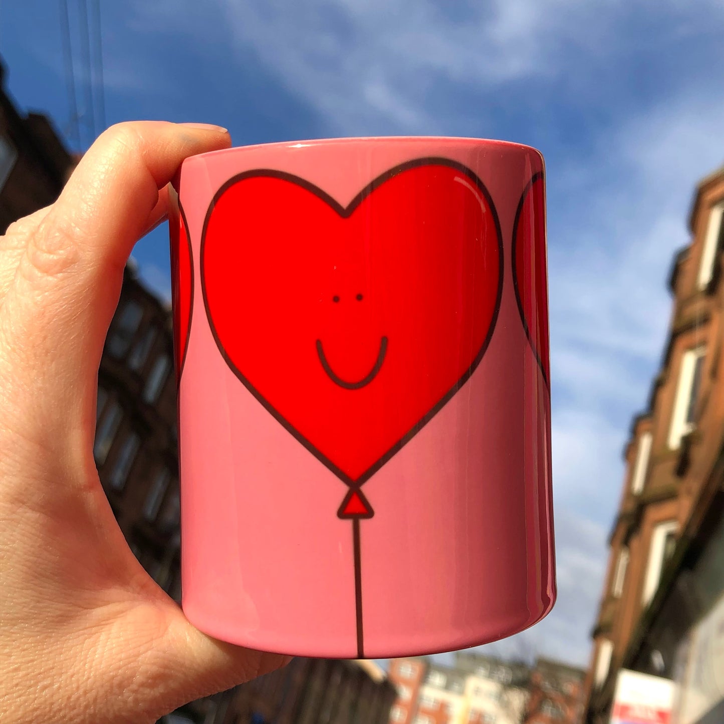 Heart Balloon Mug
